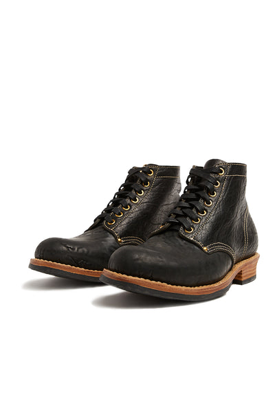 visvim Brigadier Boots-Folk 'Black' | ROOTED