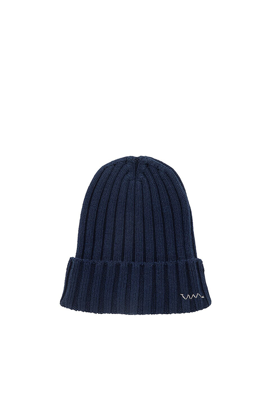 Visvim Cotton Knit Cap 'Navy' - ROOTED