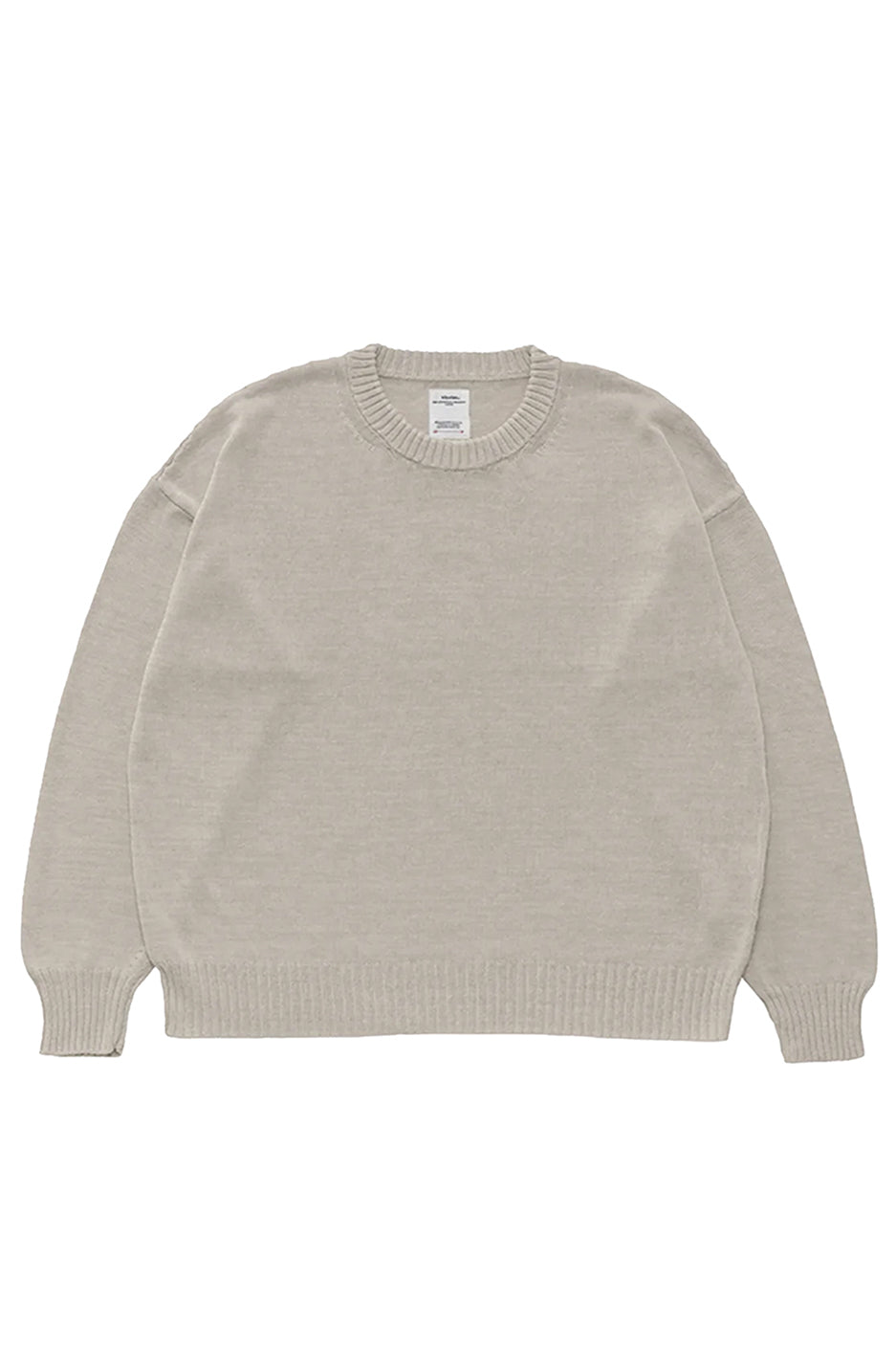 Visvim Damaged Jumbo SB Sweater 'Ivory' - ROOTED