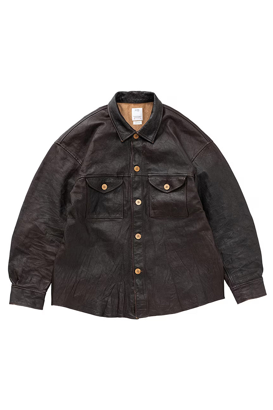 Visvim Civilian Shacket IT 'Dark Brown' - ROOTED