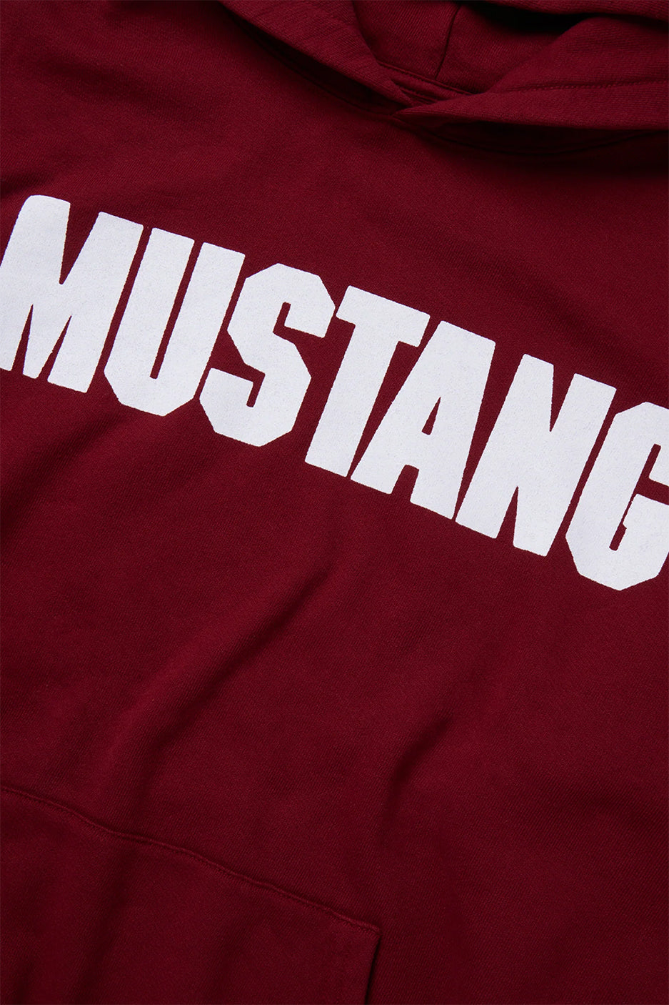 One of These Days Mustang Hoodie 'Washed Burgundy'