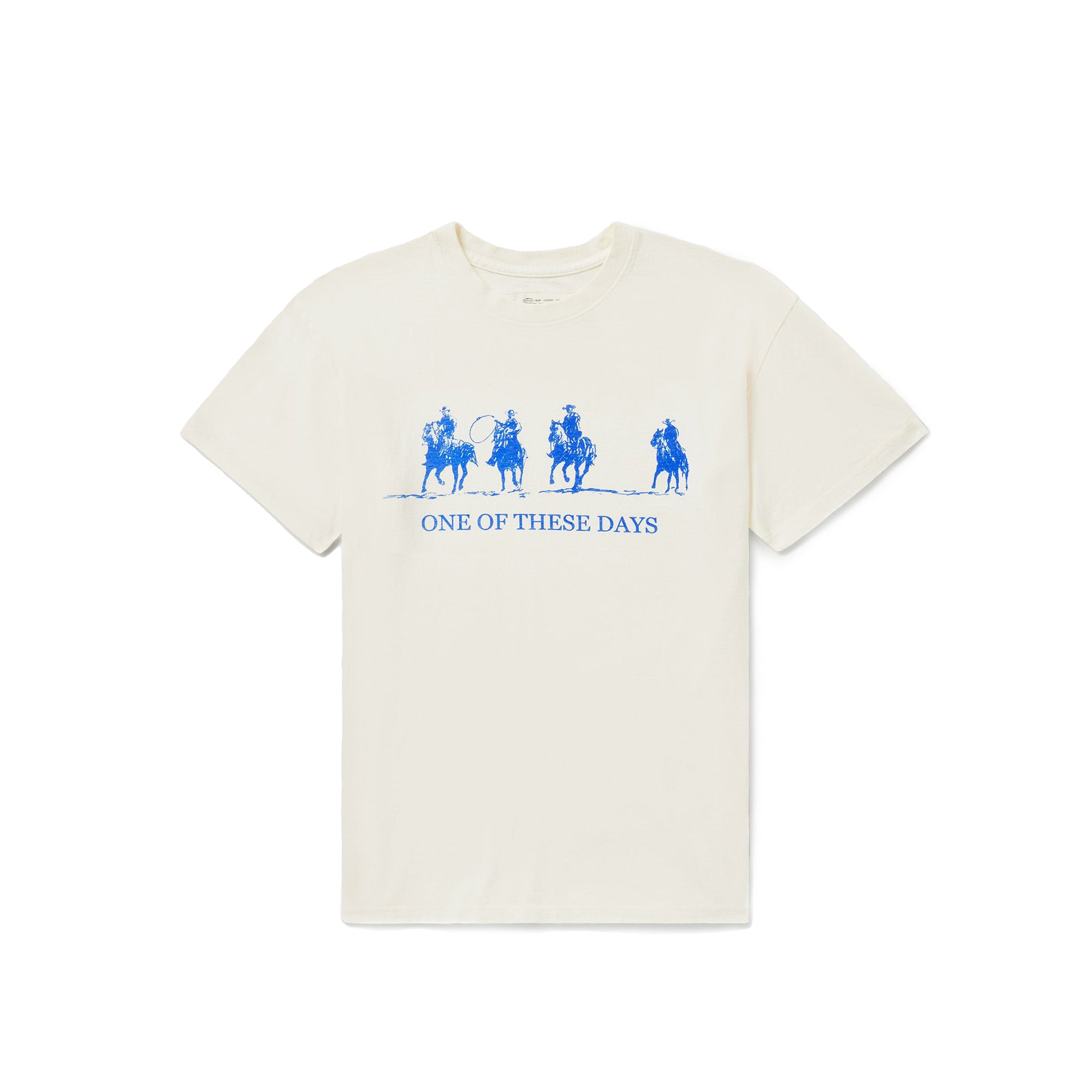 One of These Days Team Logo Tee 'Bone' - ROOTED