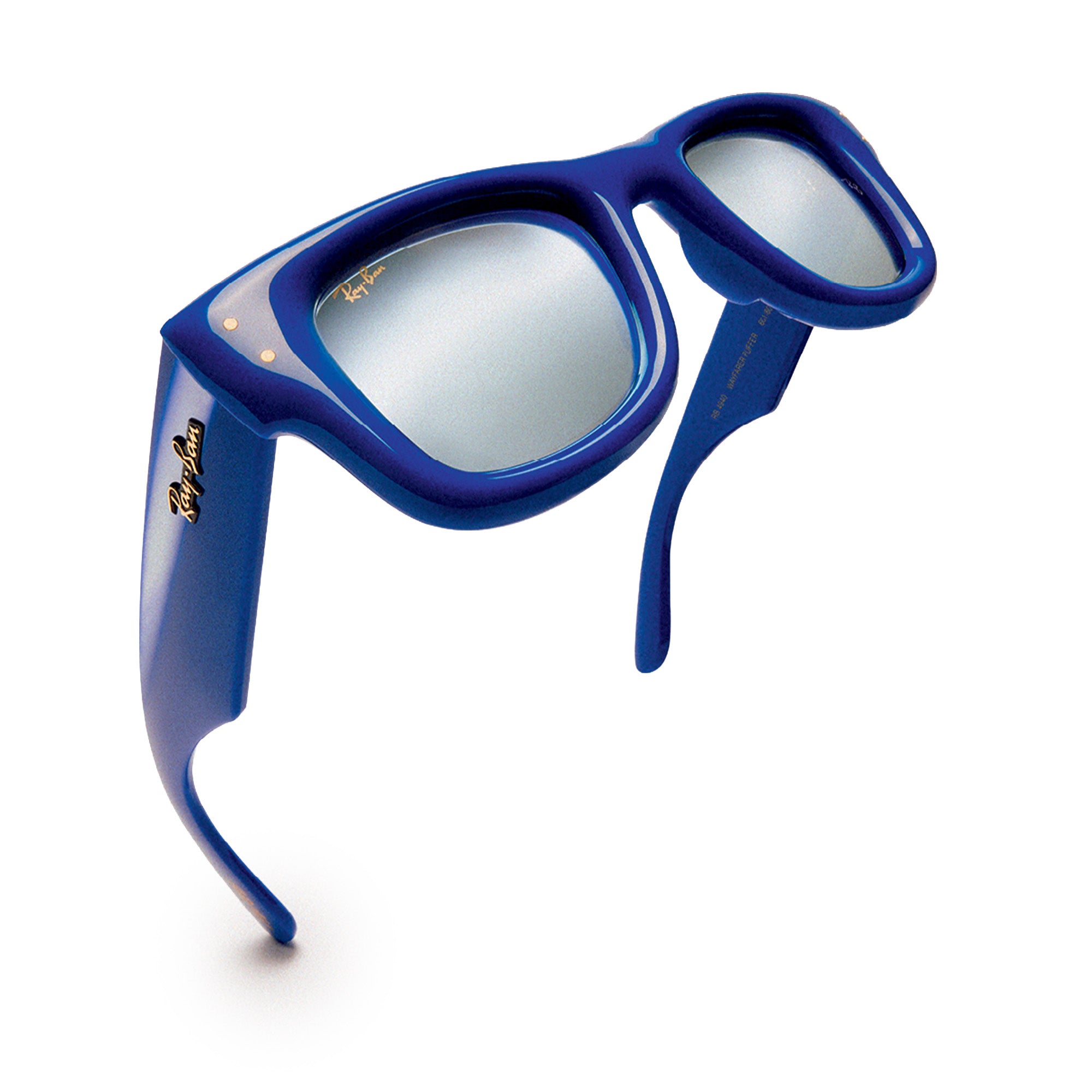 Ray-Ban x A$AP Wayfarer Puffer 'Blue/Green Mirror'