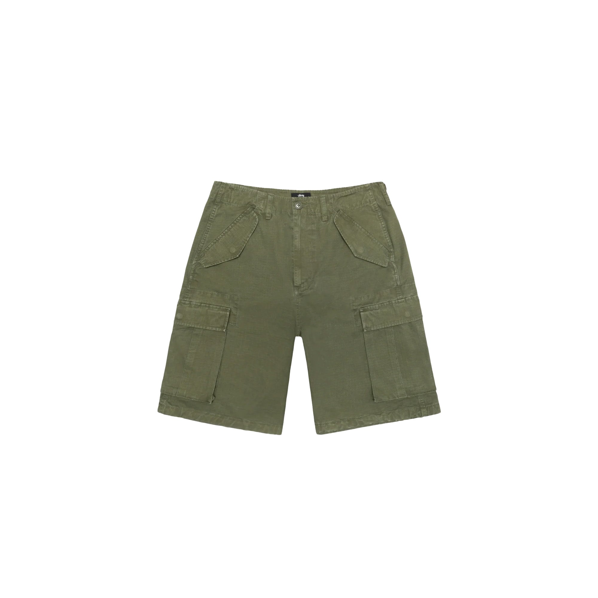 Stussy Ripstop Cargo Shorts 'Olive' - ROOTED