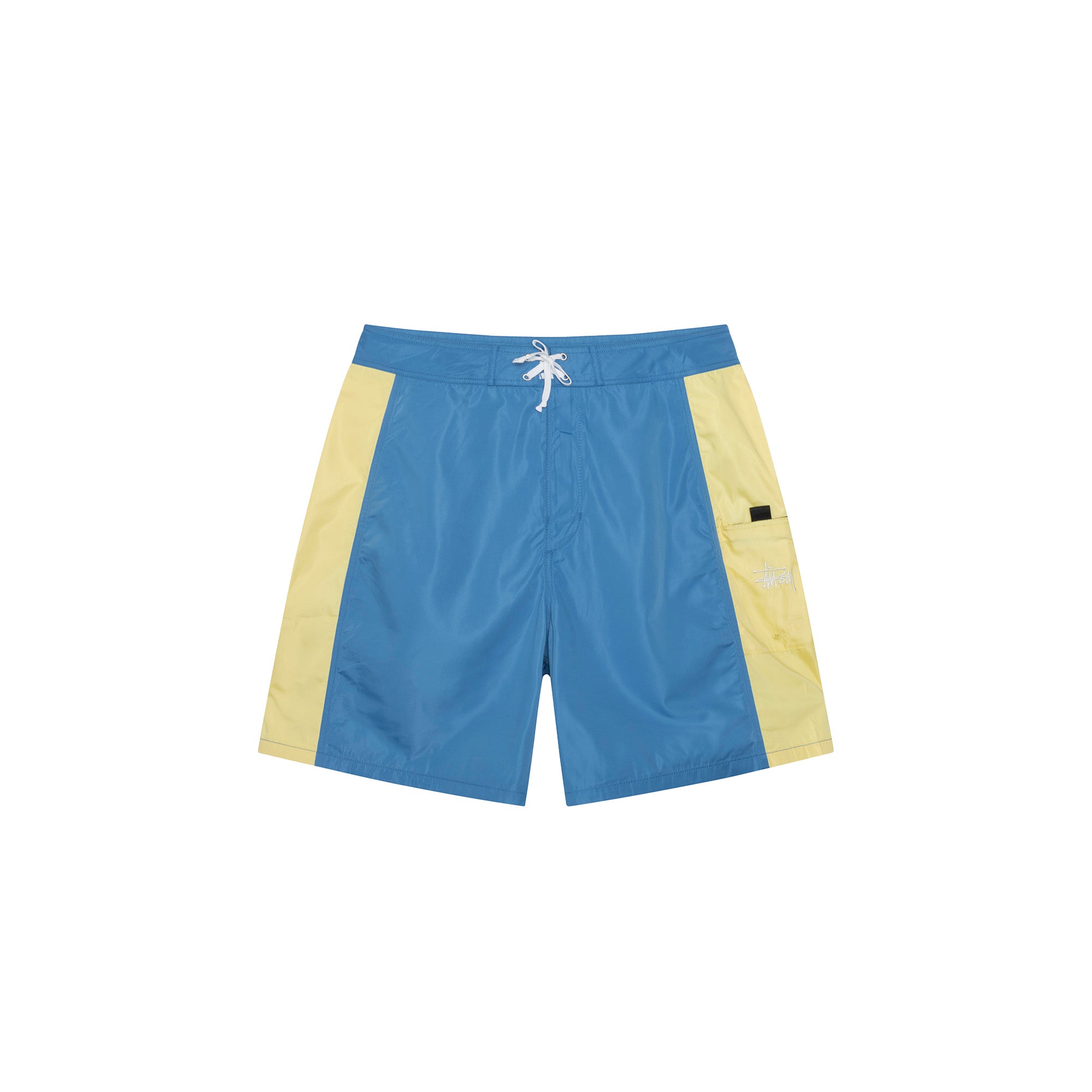 Stussy Panelled Board Shorts 'Blue' - ROOTED