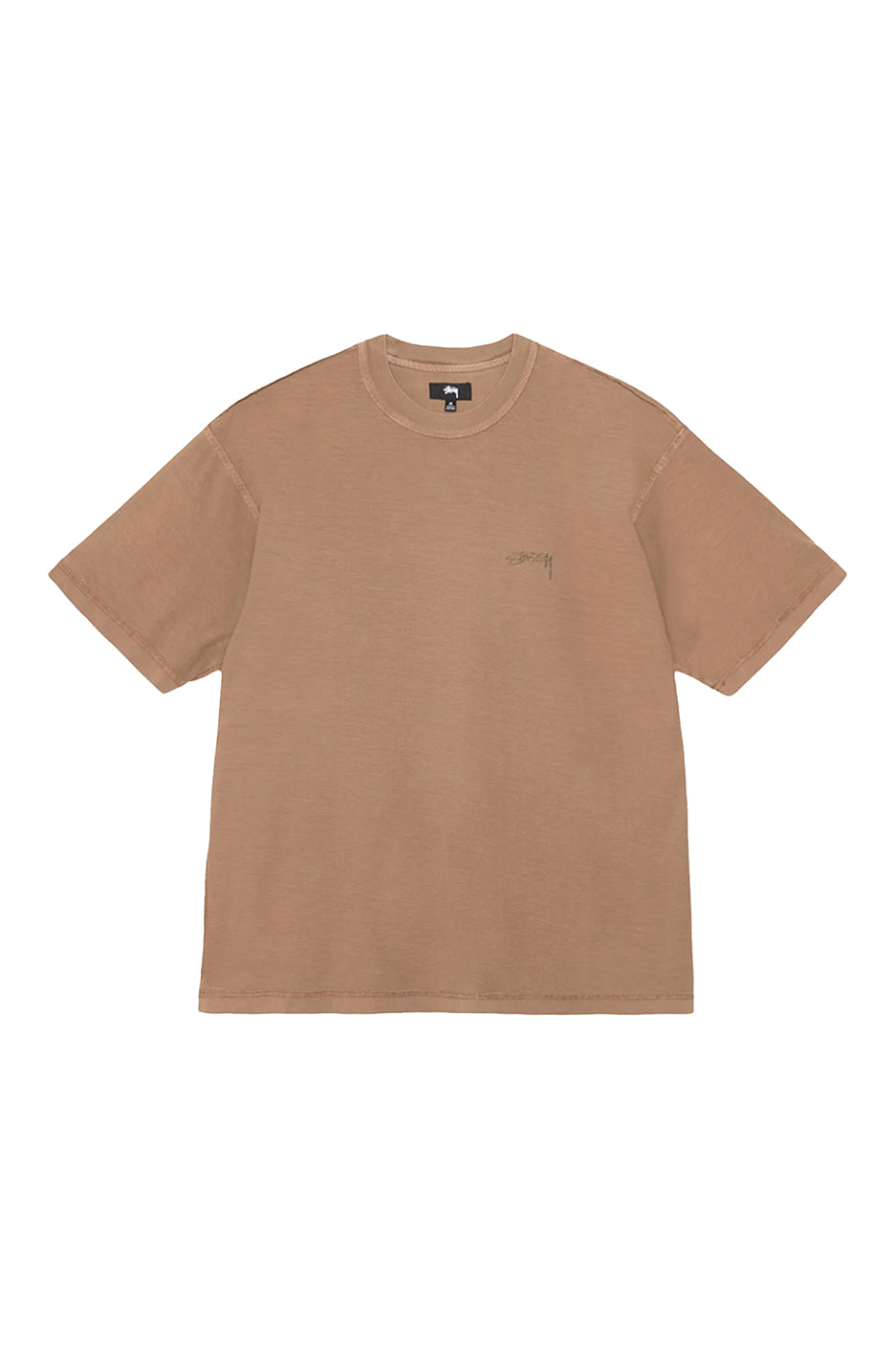 Stussy Lazy Tee 'Umber' - ROOTED