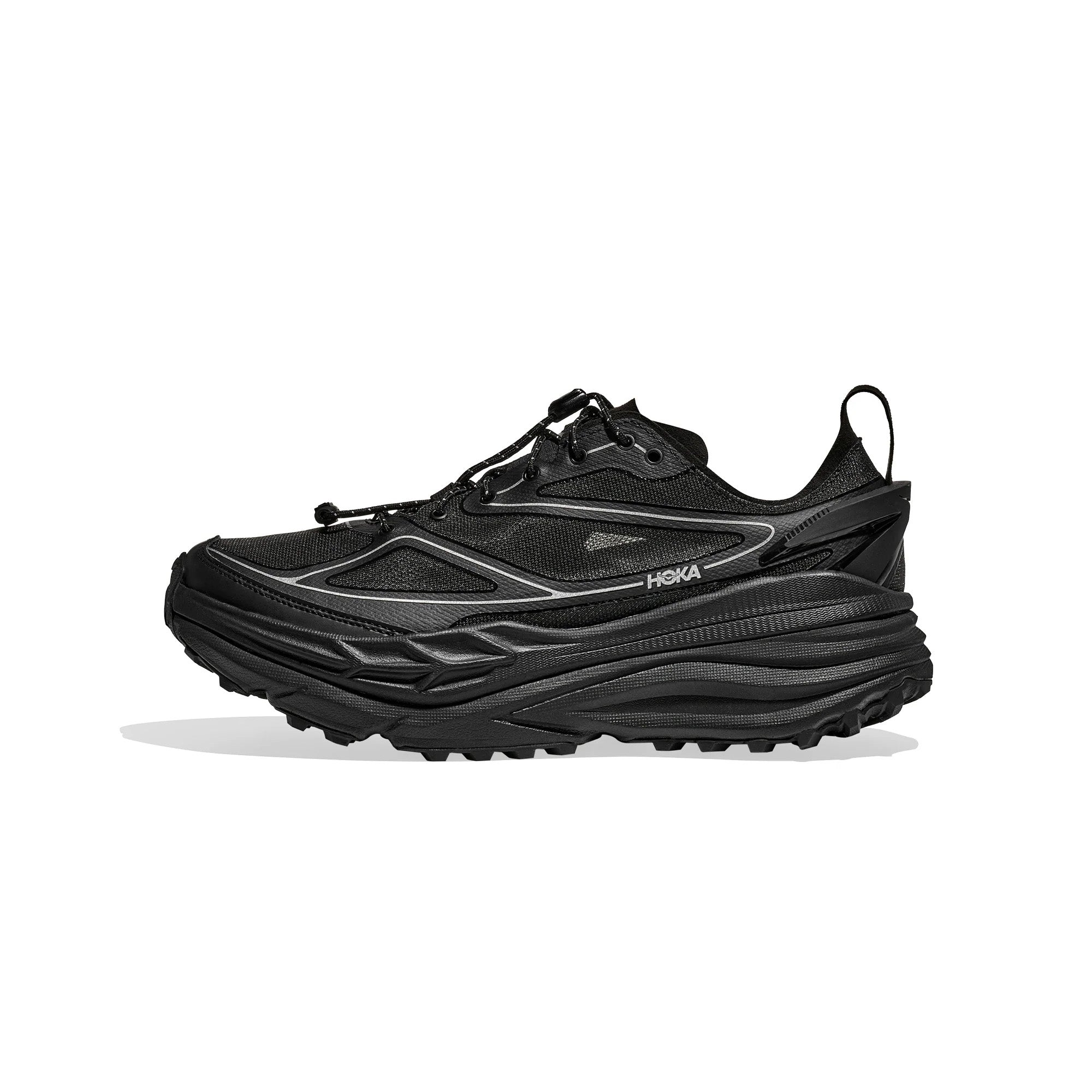 Hoka U Stinson One7 'Black/Silver'