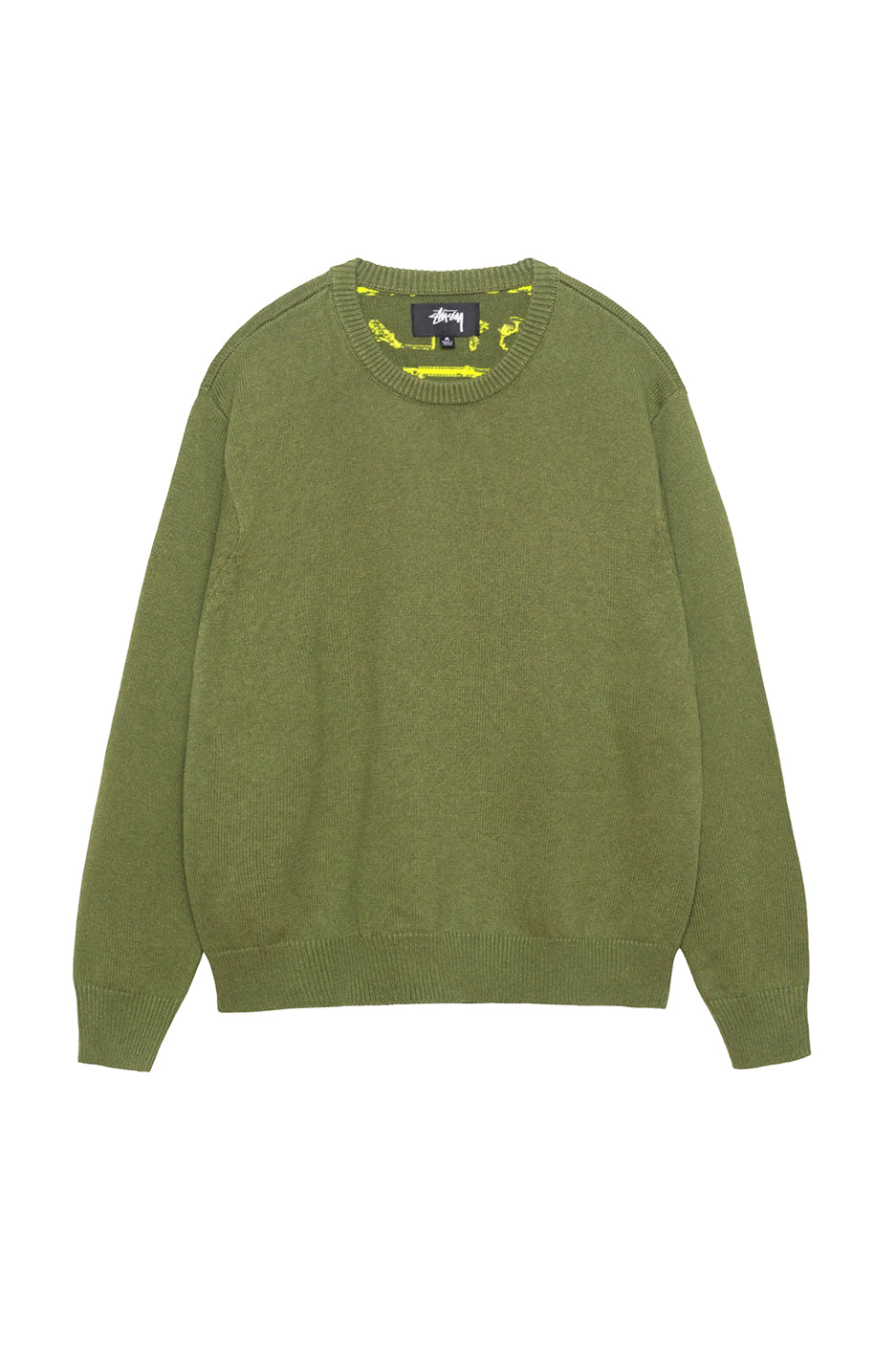 Stussy Laguna Icon Sweater 'Dark Green' - ROOTED