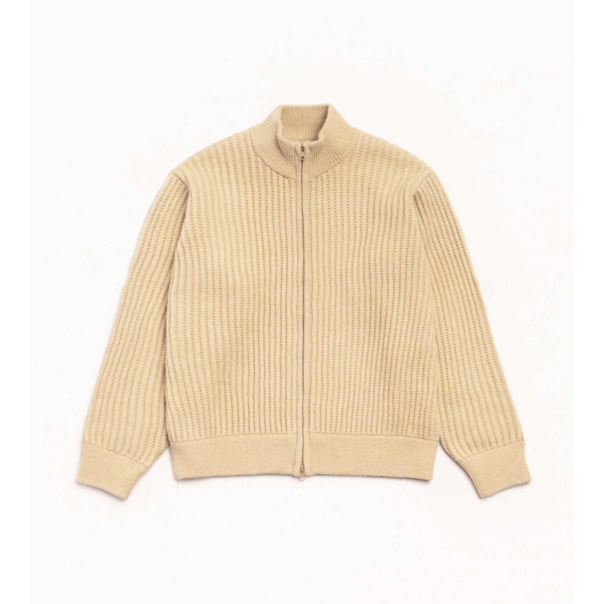 Stussy Military Patch Zip Sweater 'Sand'