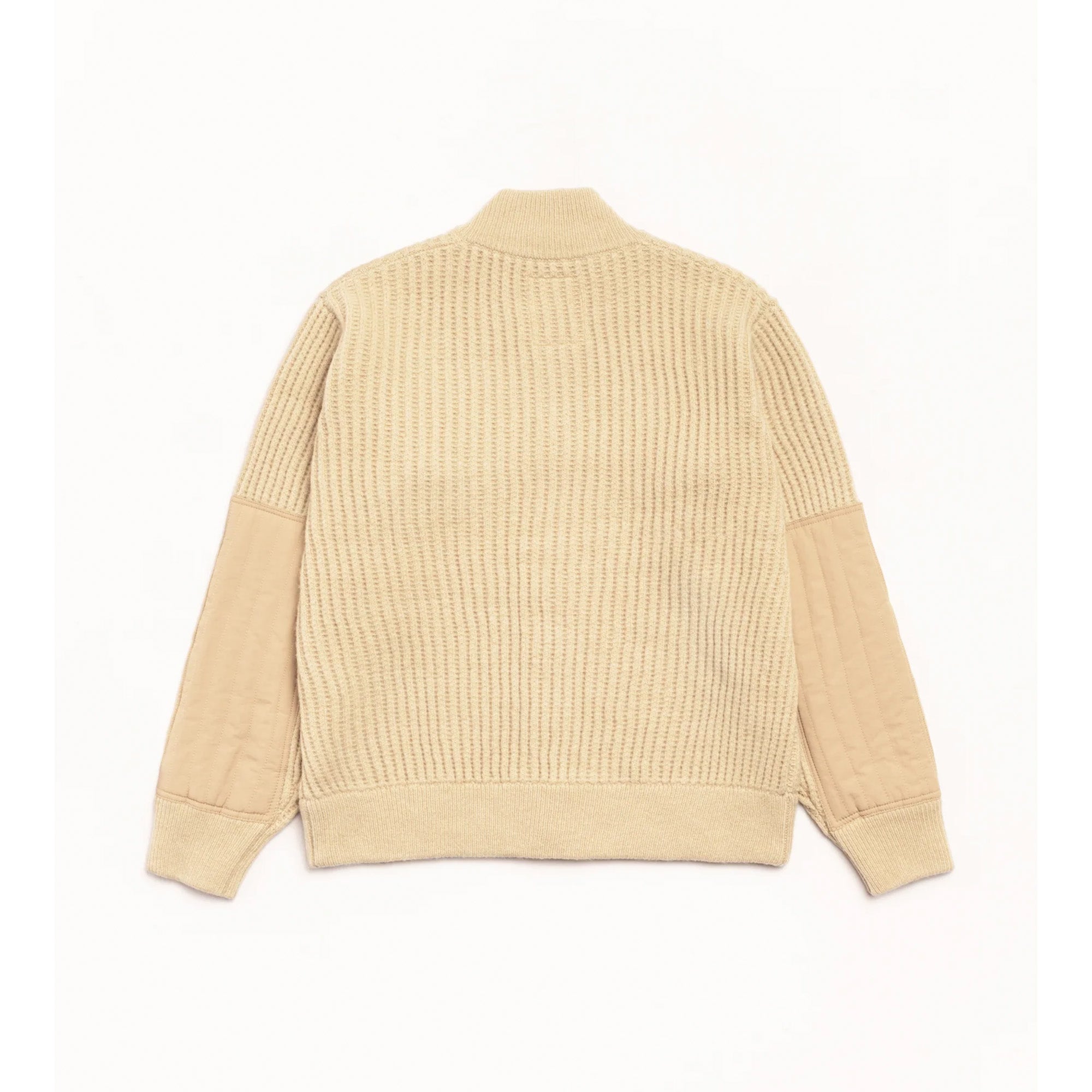 Stussy Military Patch Zip Sweater 'Sand'