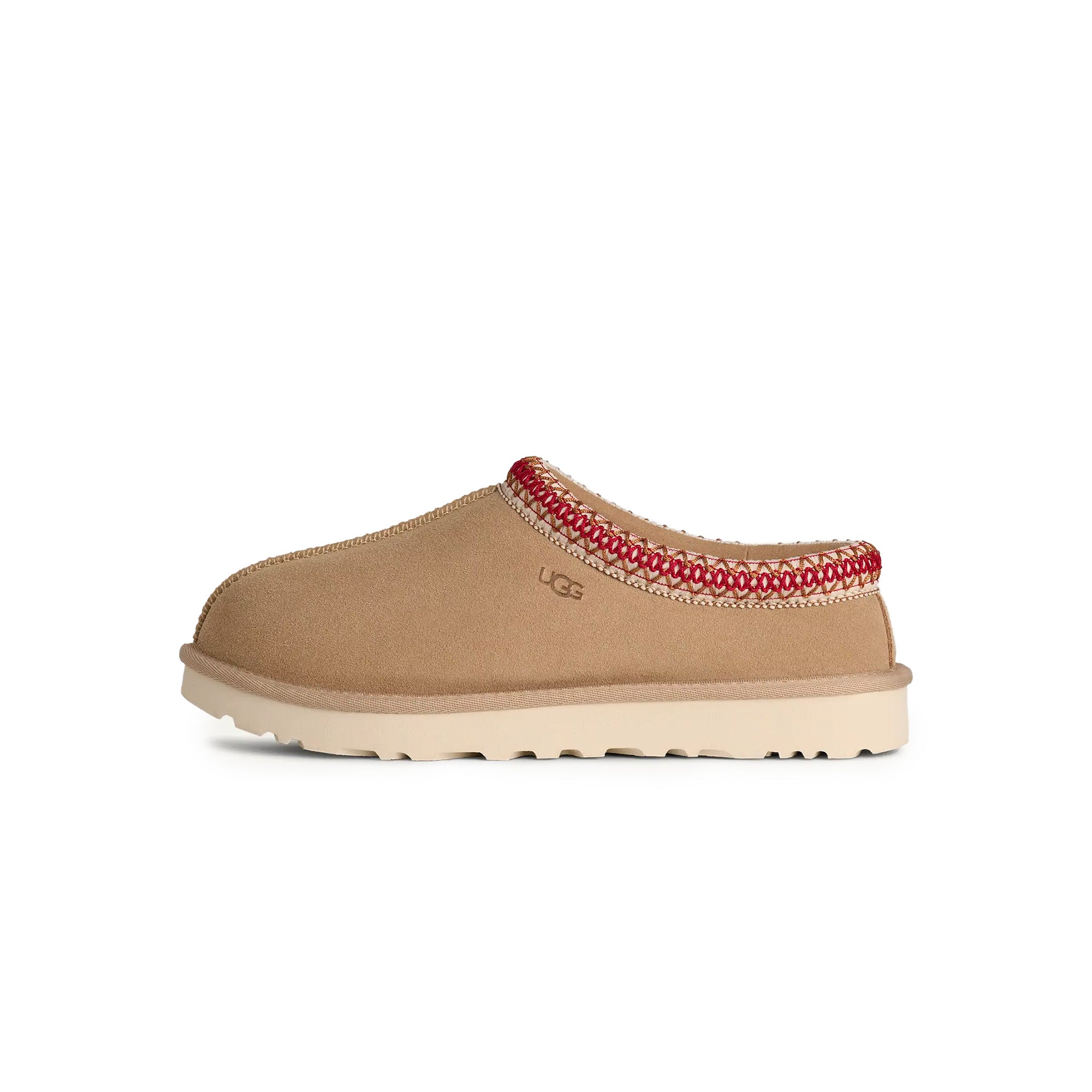 Womens UGG Tasman II 'Sand/Dark Cherry' - ROOTED
