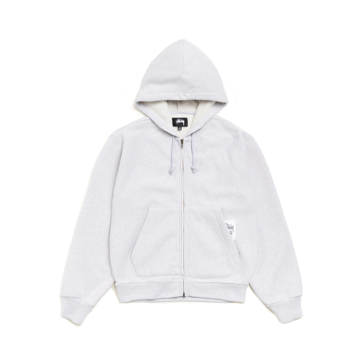 Stussy Brass Zip Knit Hoodie 