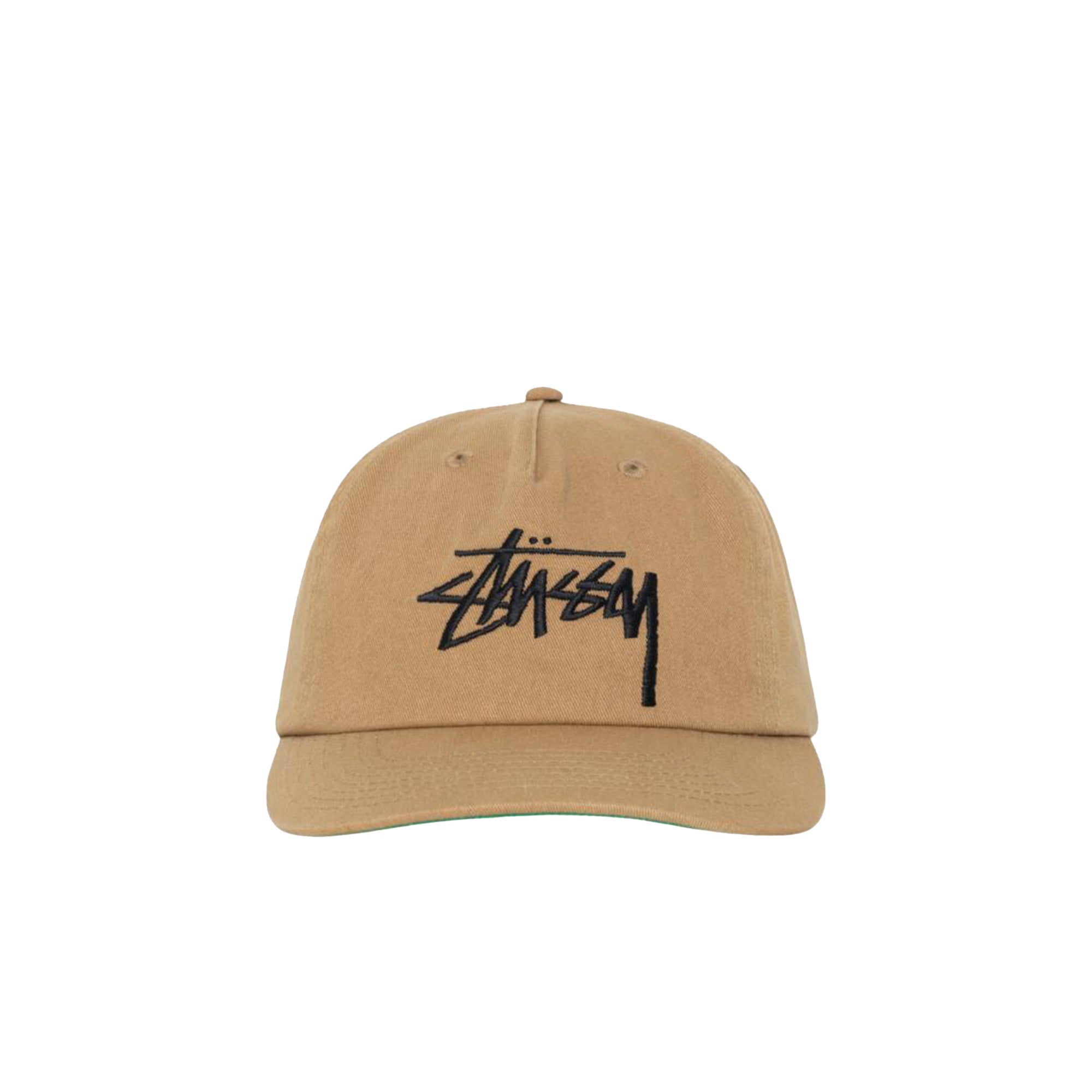 Stussy Big Stock Mid-Depth Hat 'Tobacco' - ROOTED