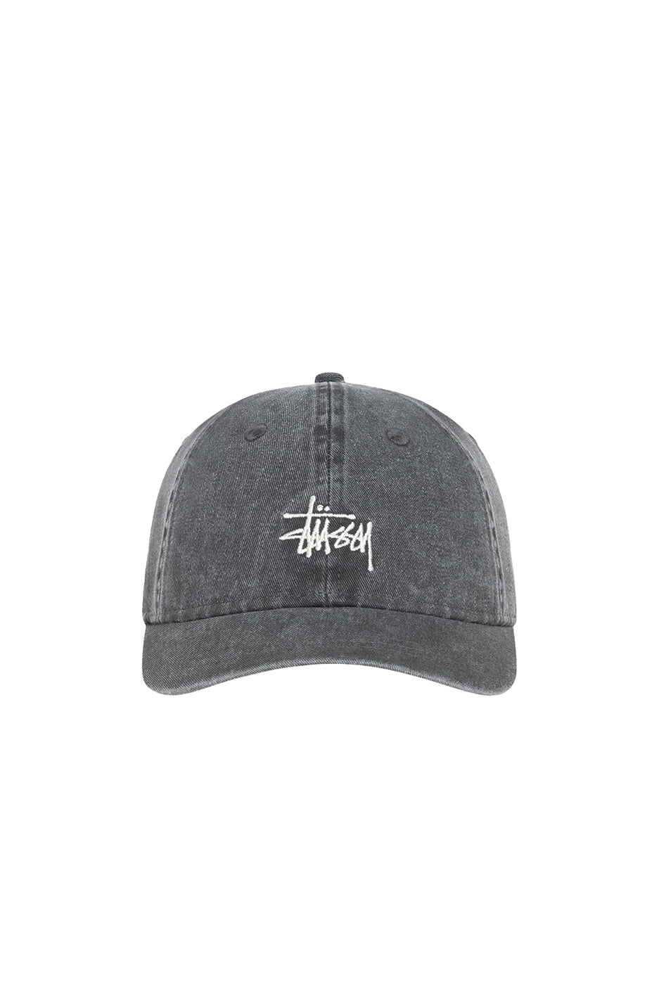 Stussy Basic Stock Washed Low Pro Hat 'Charcoal'