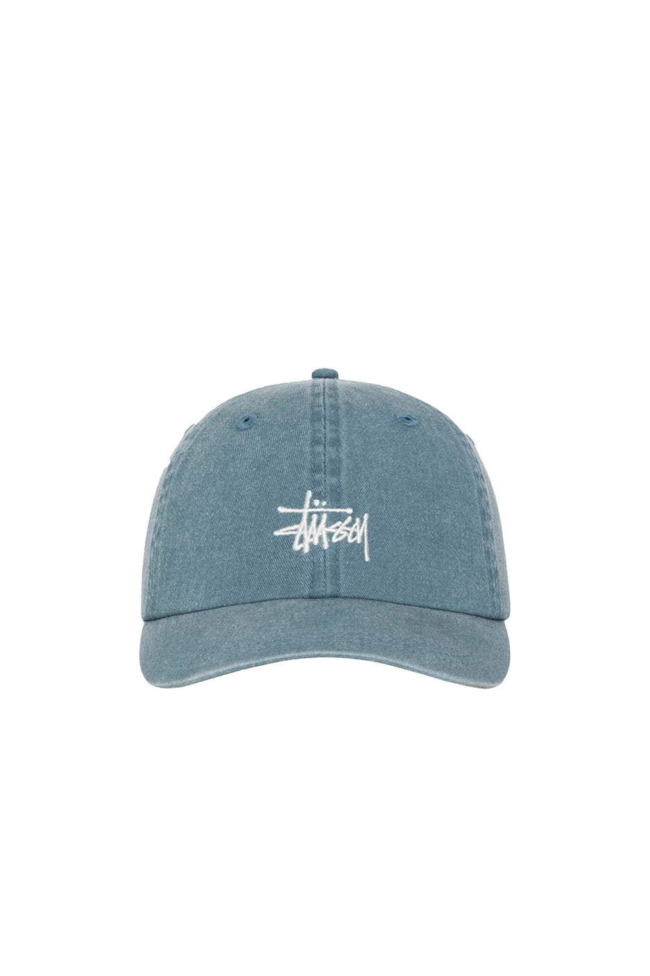 Stussy Basic Stock Washed Low Pro Hat 'Ink Blue'