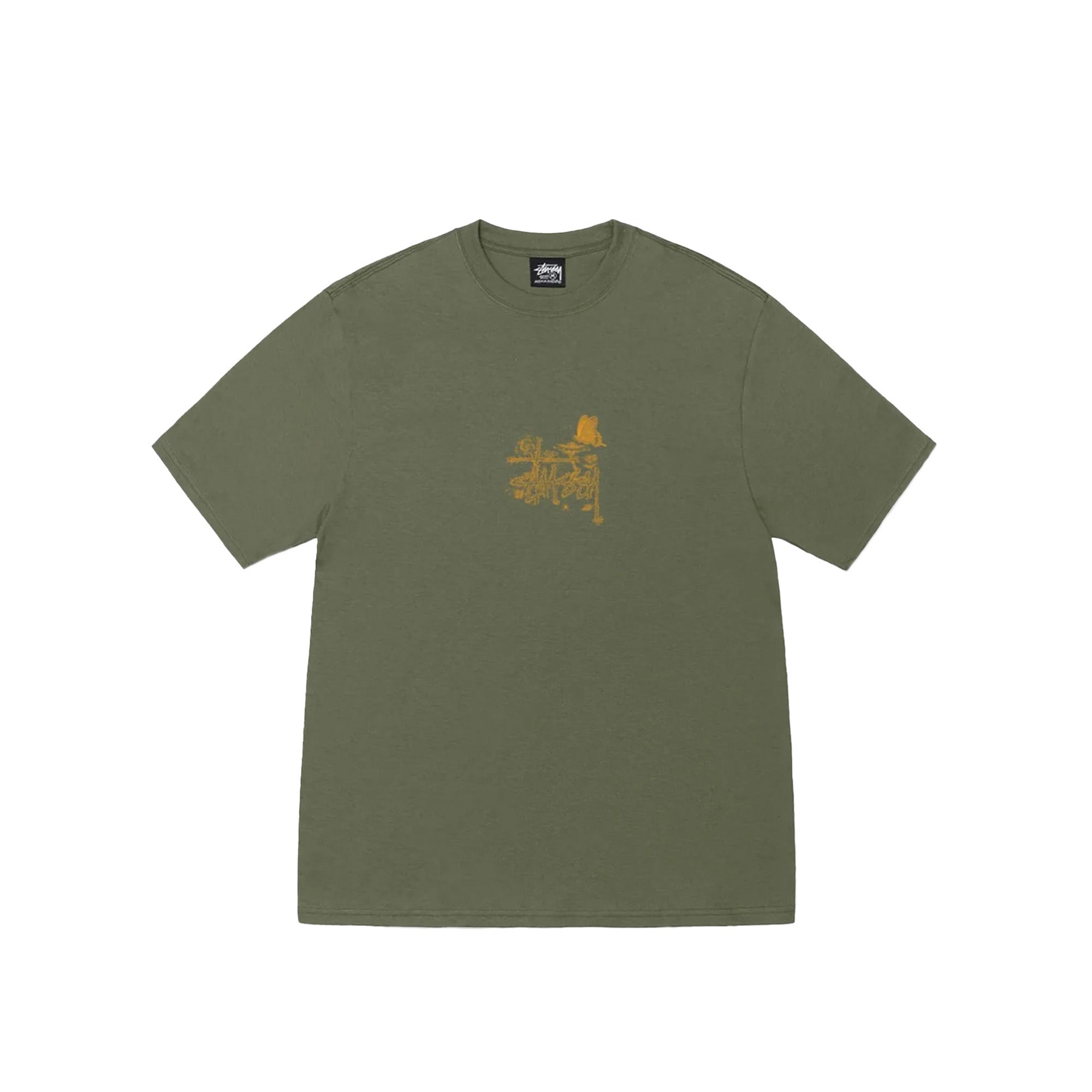 Stussy In Bloom Tee 'Olive' - ROOTED