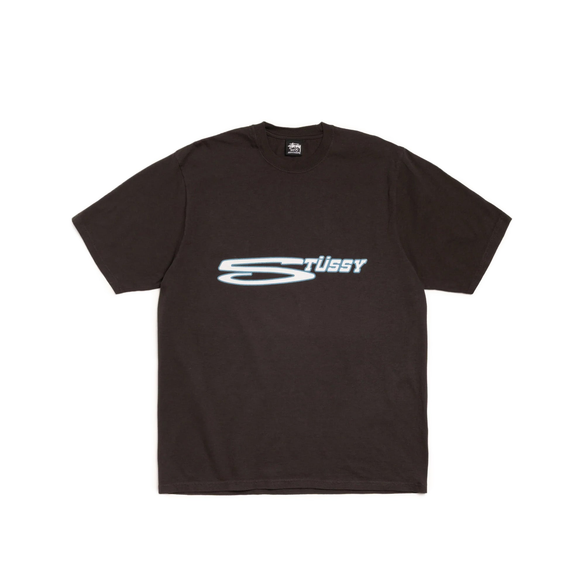 Stussy Stretch Pigment Dyed Tee 'Faded Black'