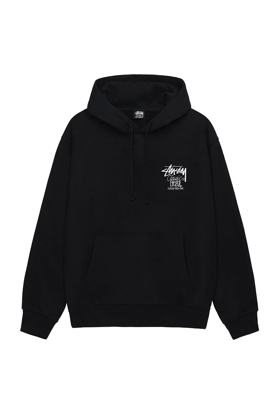 Stussy Classic Gear Hoodie 'Black'
