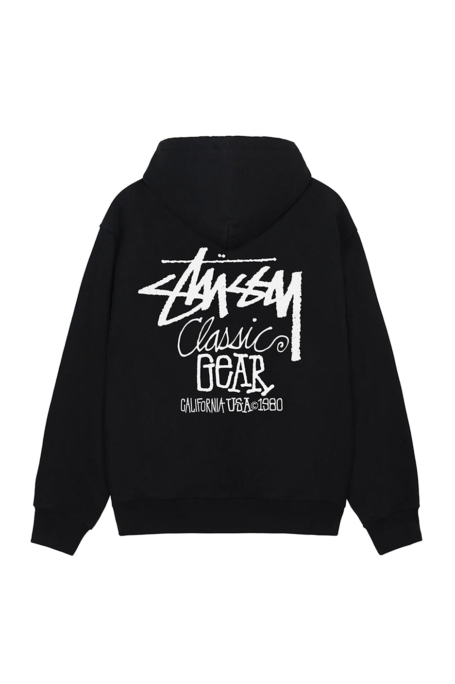 Stussy Classic Gear Hoodie 'Black'