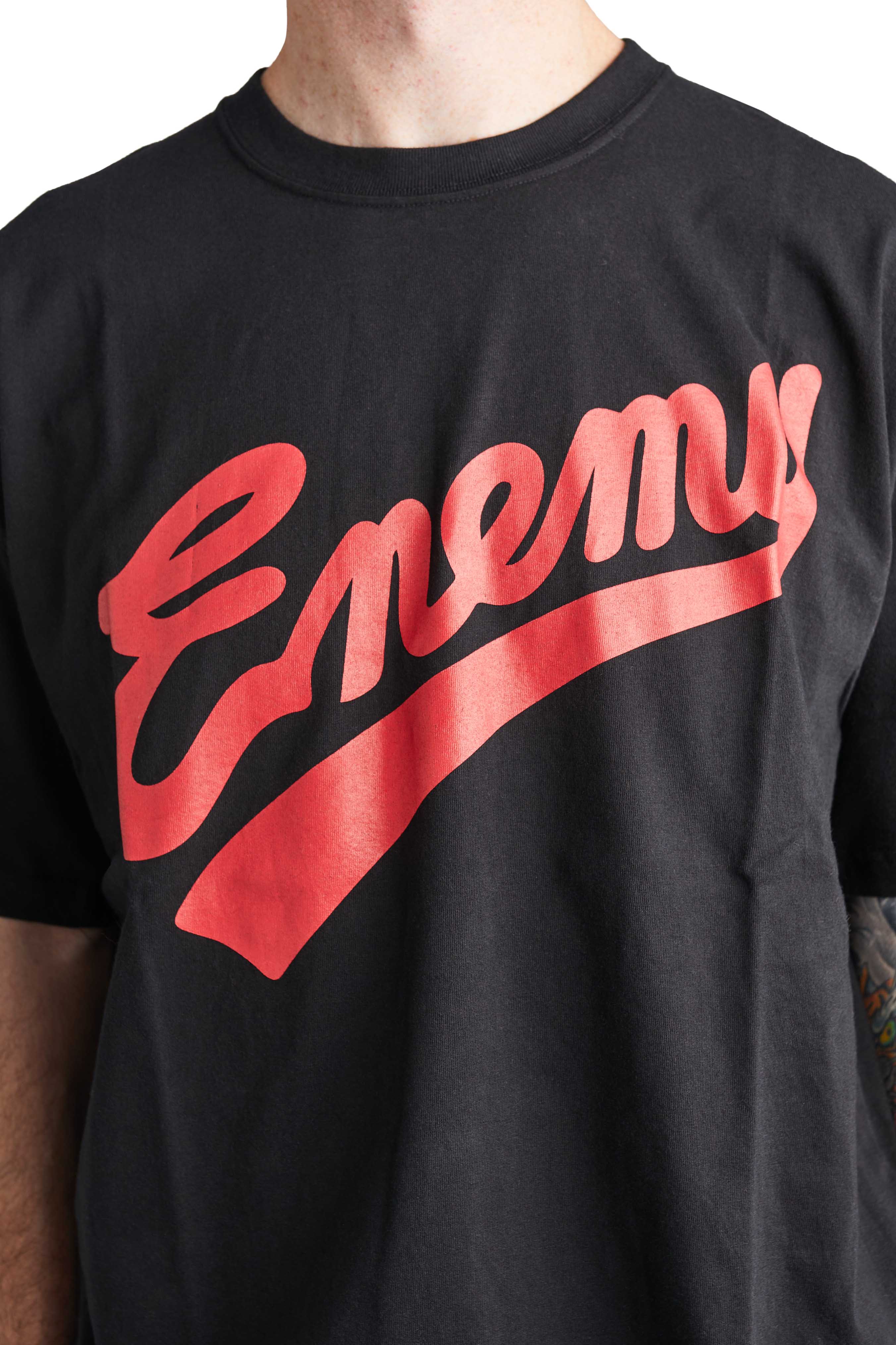 Neighborhood x Public Enemy Tee SS-1 'Black' - ROOTED