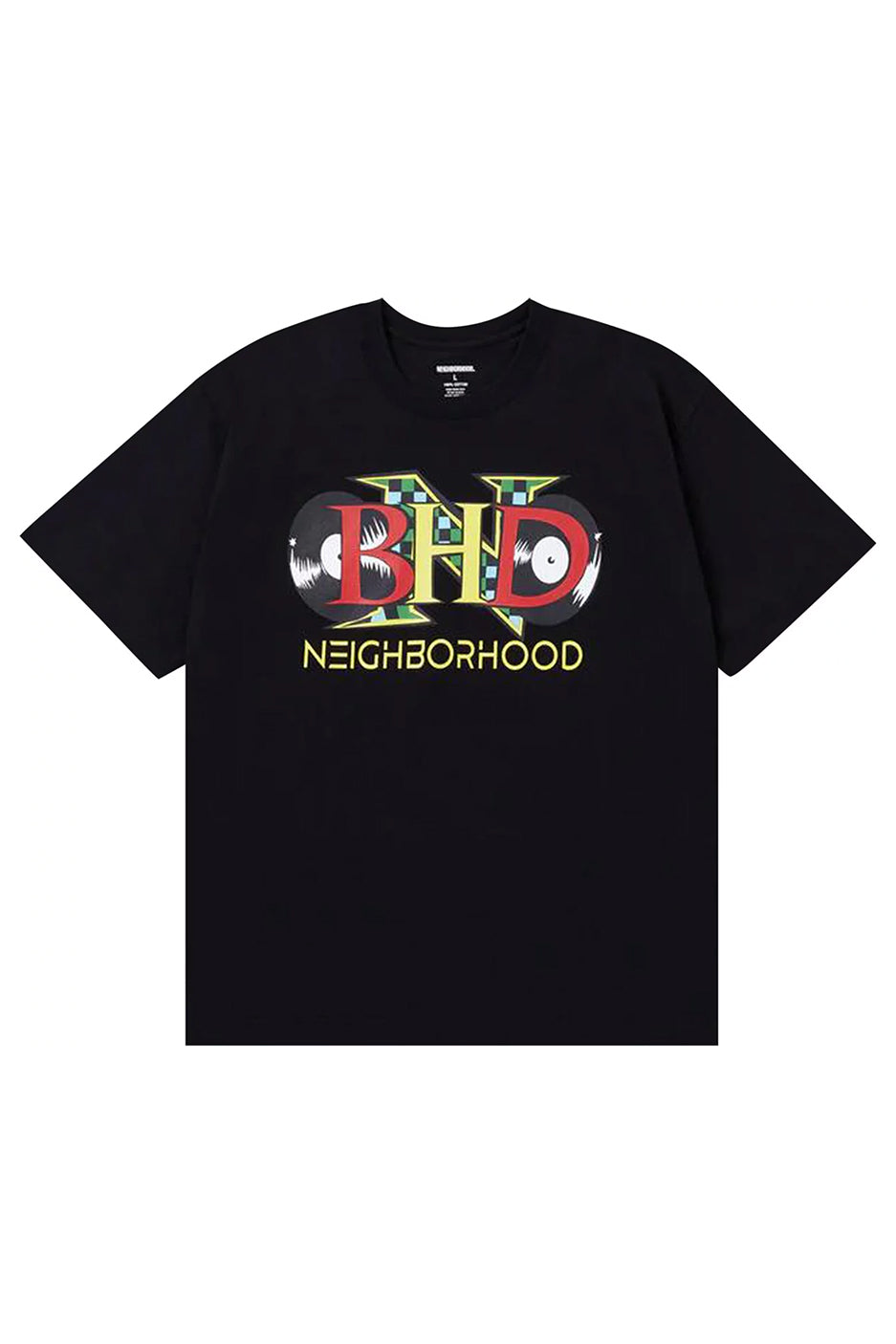 Neighborhood Tee SS-22 'Black' - ROOTED