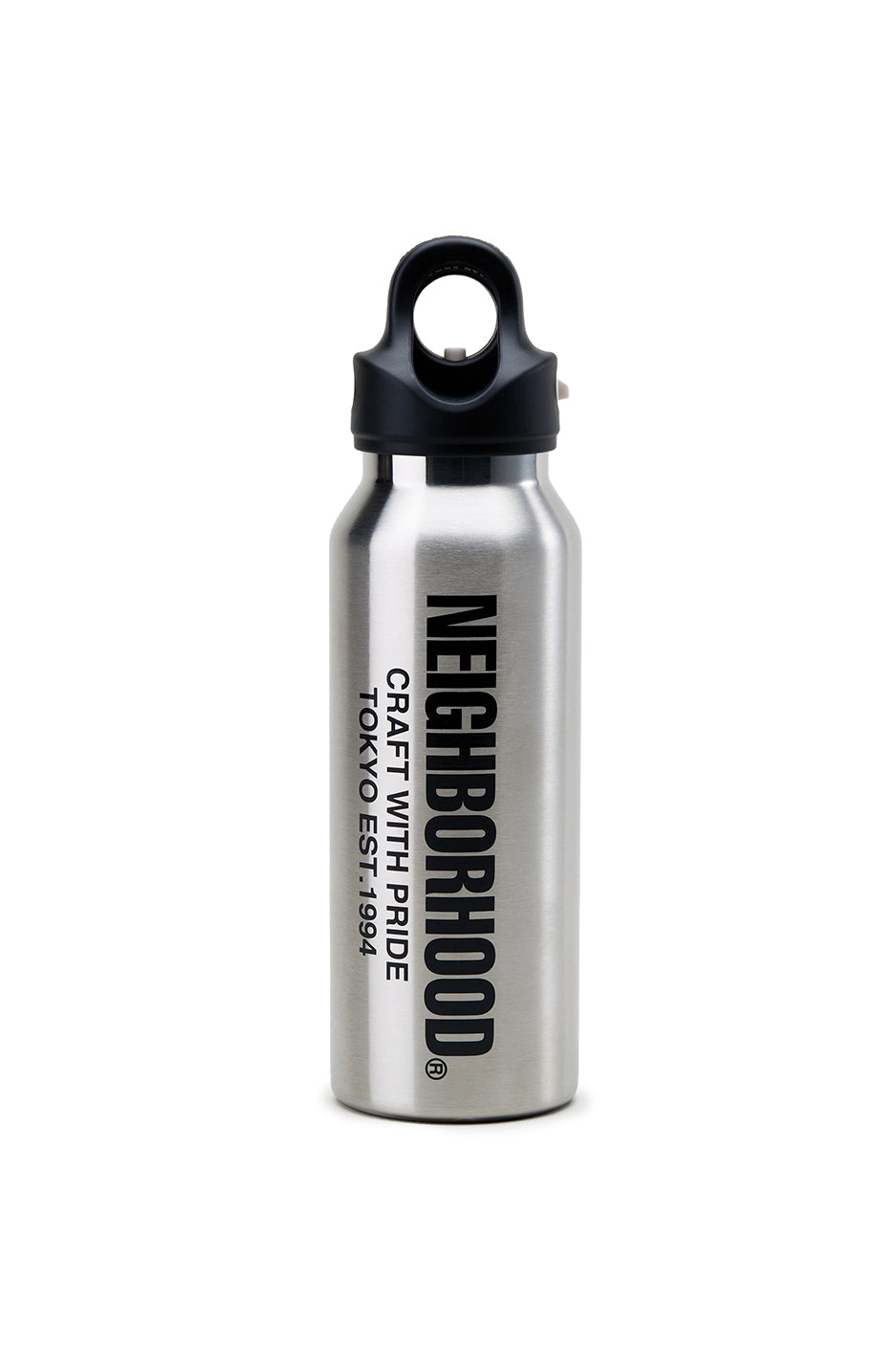 Neighborhood x Revomax Vacuum Insulated 12oz Bottle 'Silver' - ROOTED