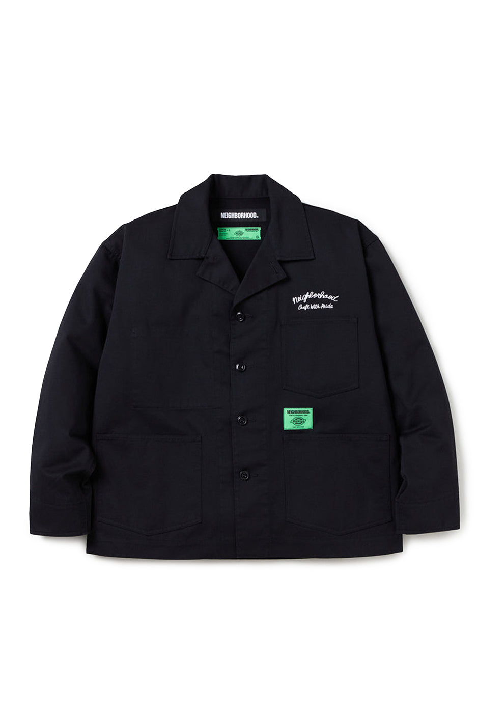 Neighborhood x Dickies Coverall Jacket 'Black' - ROOTED