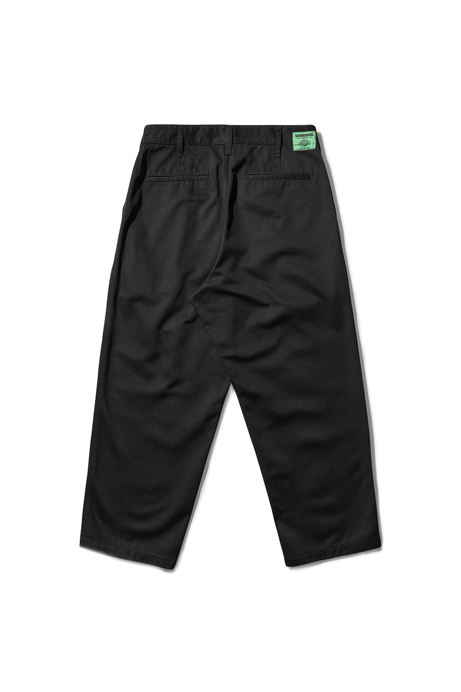 Neighborhood x Dickies Tuck Wide Pants 'Black' - ROOTED