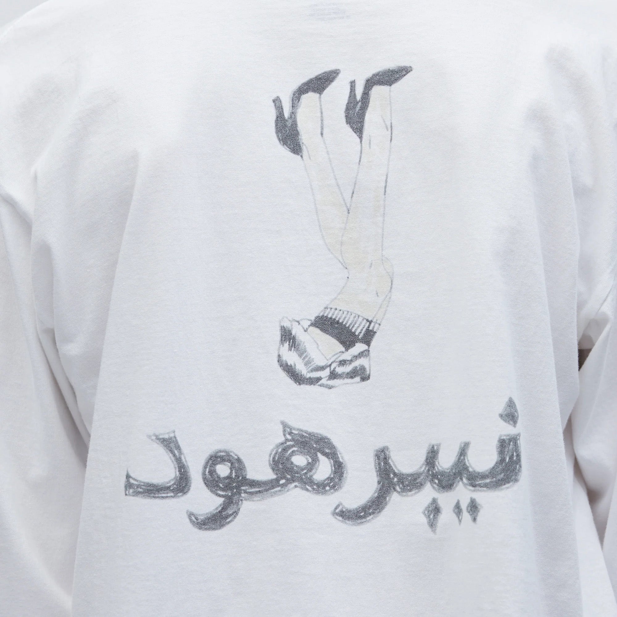 Neighborhood LS-9 Tee 'White' - ROOTED