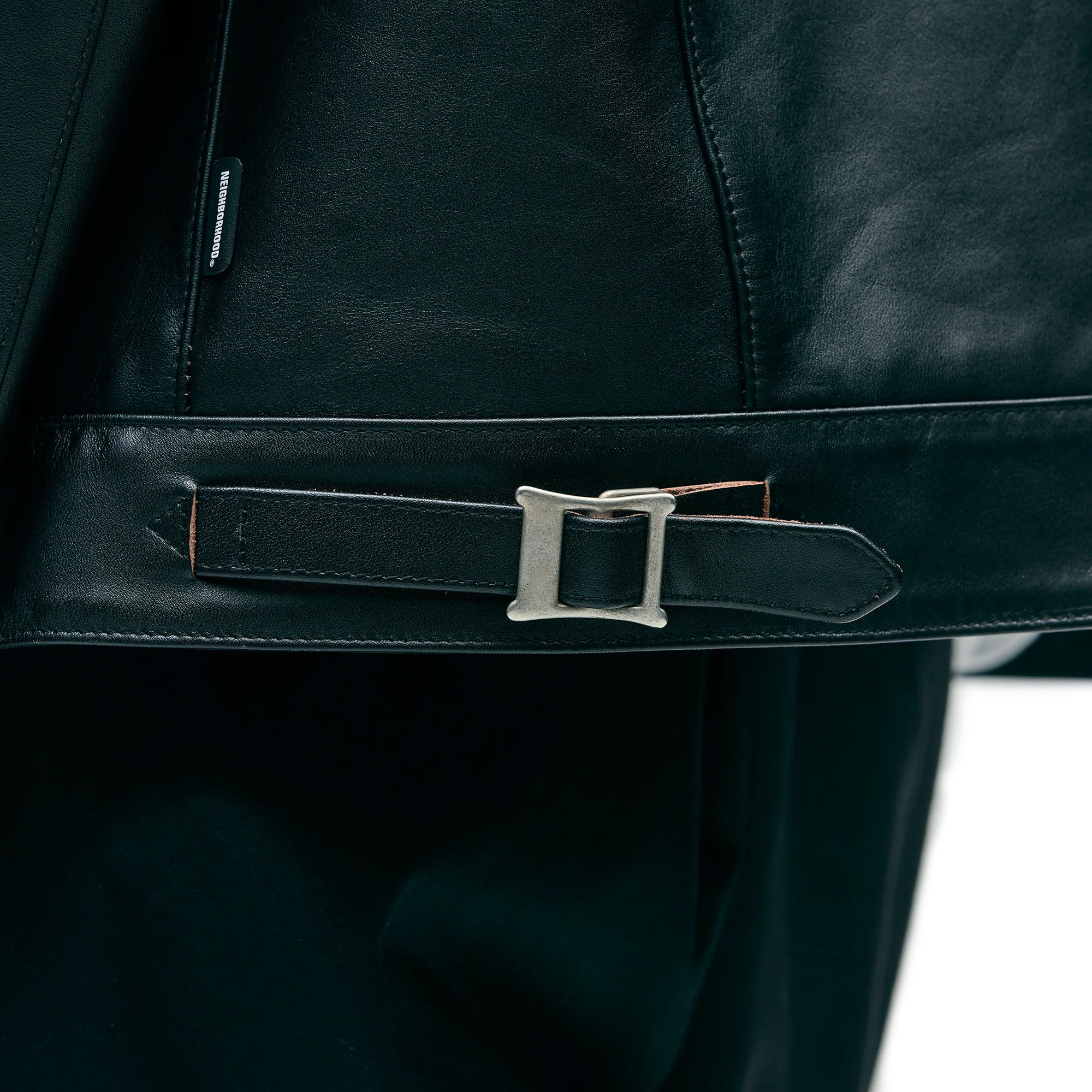 Neighborhood Leather Riders Jacket 'Black'