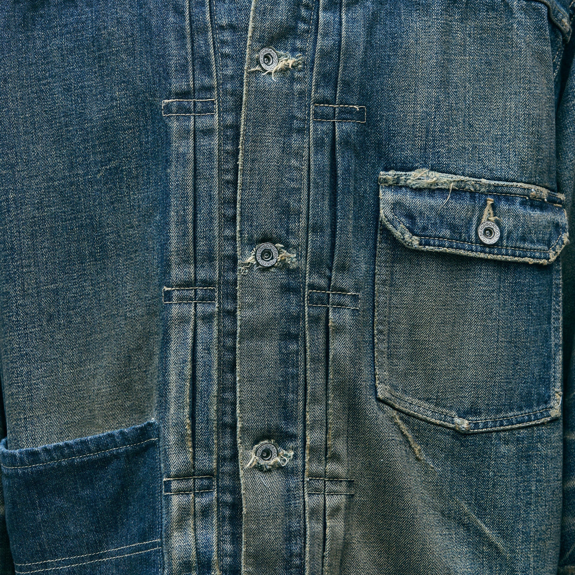 Neighborhood Savage Type-1 Jacket 'Indigo' - ROOTED