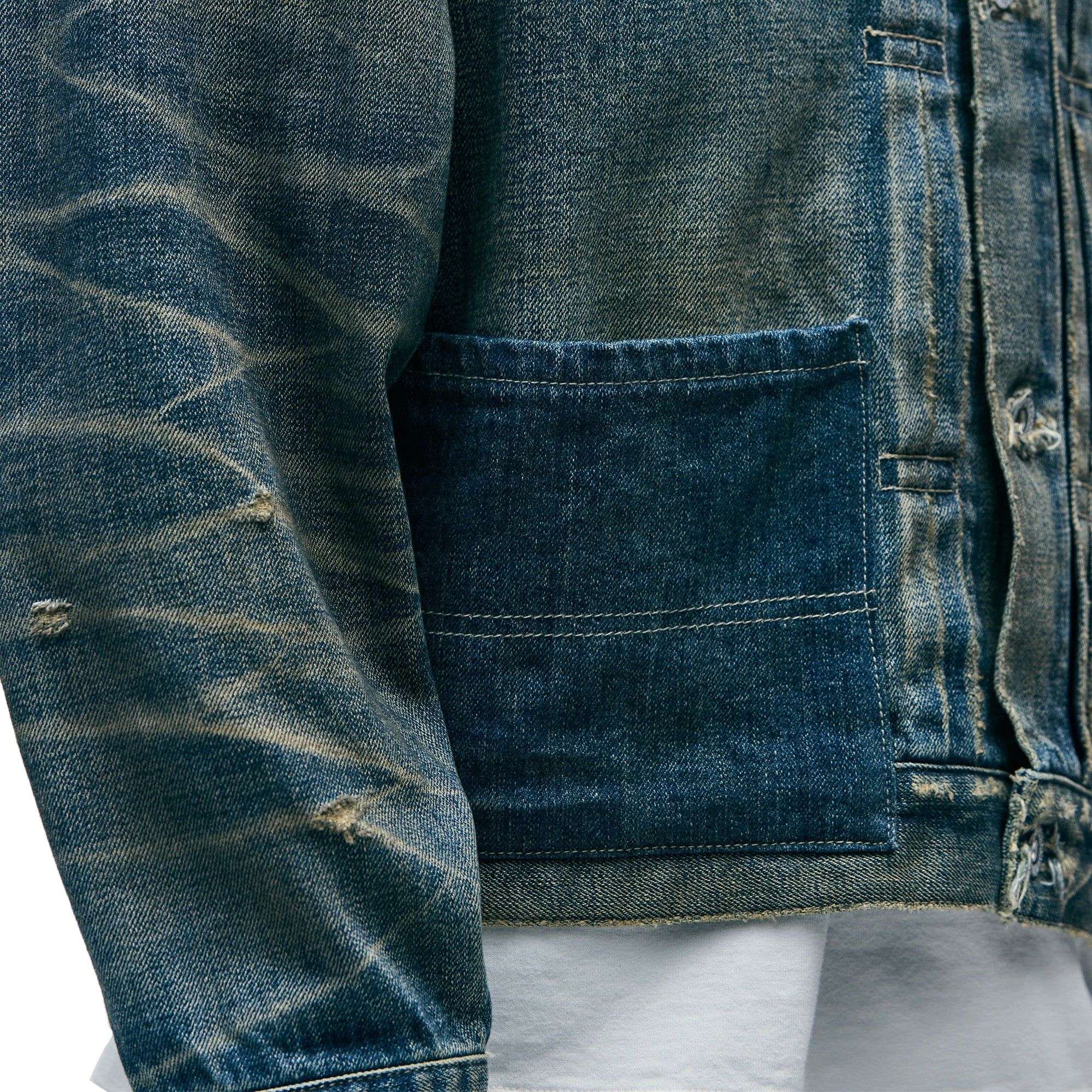 Neighborhood Savage Type-1 Jacket 'Indigo' - ROOTED