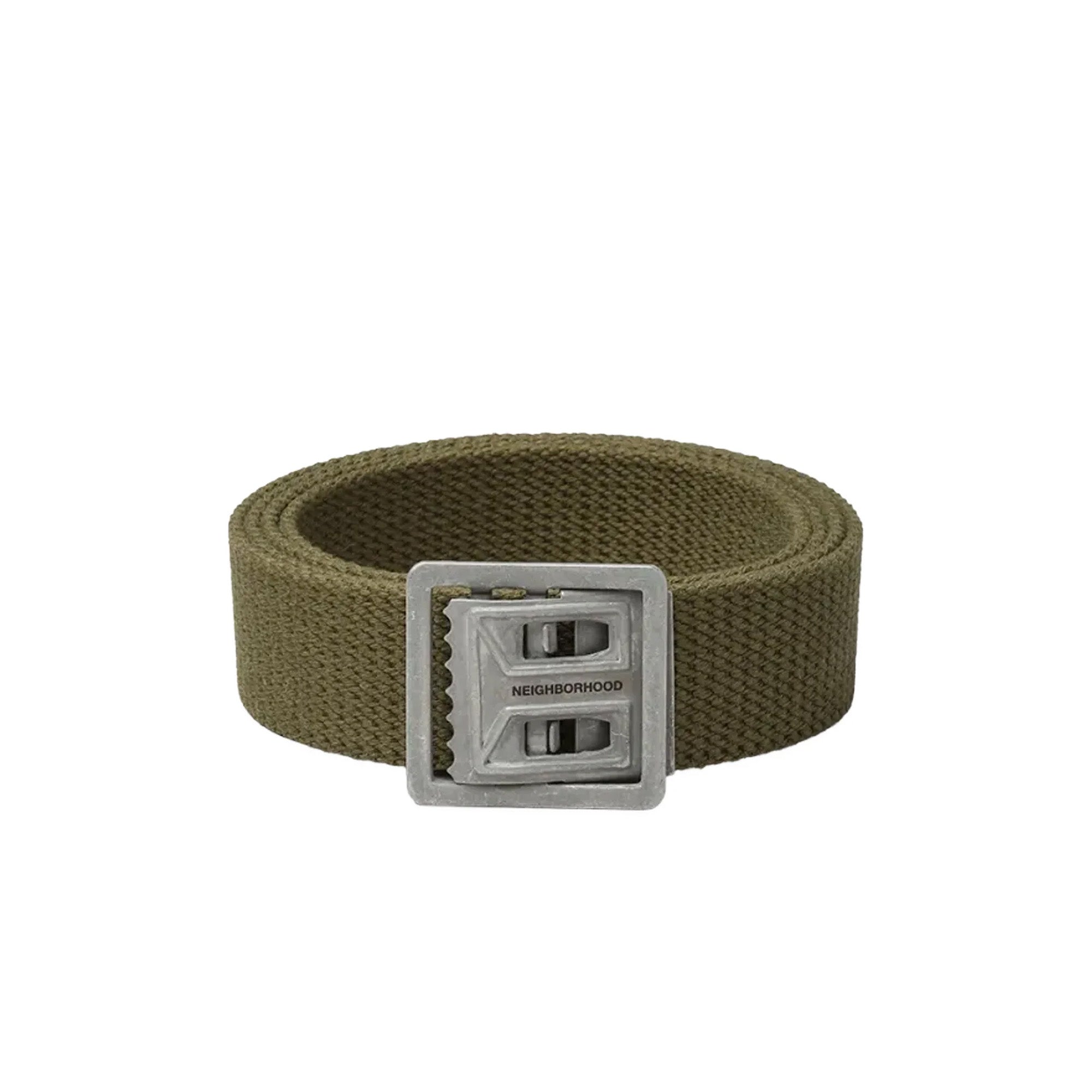 Neighborhood GI Belt 'Olive Drab' - ROOTED