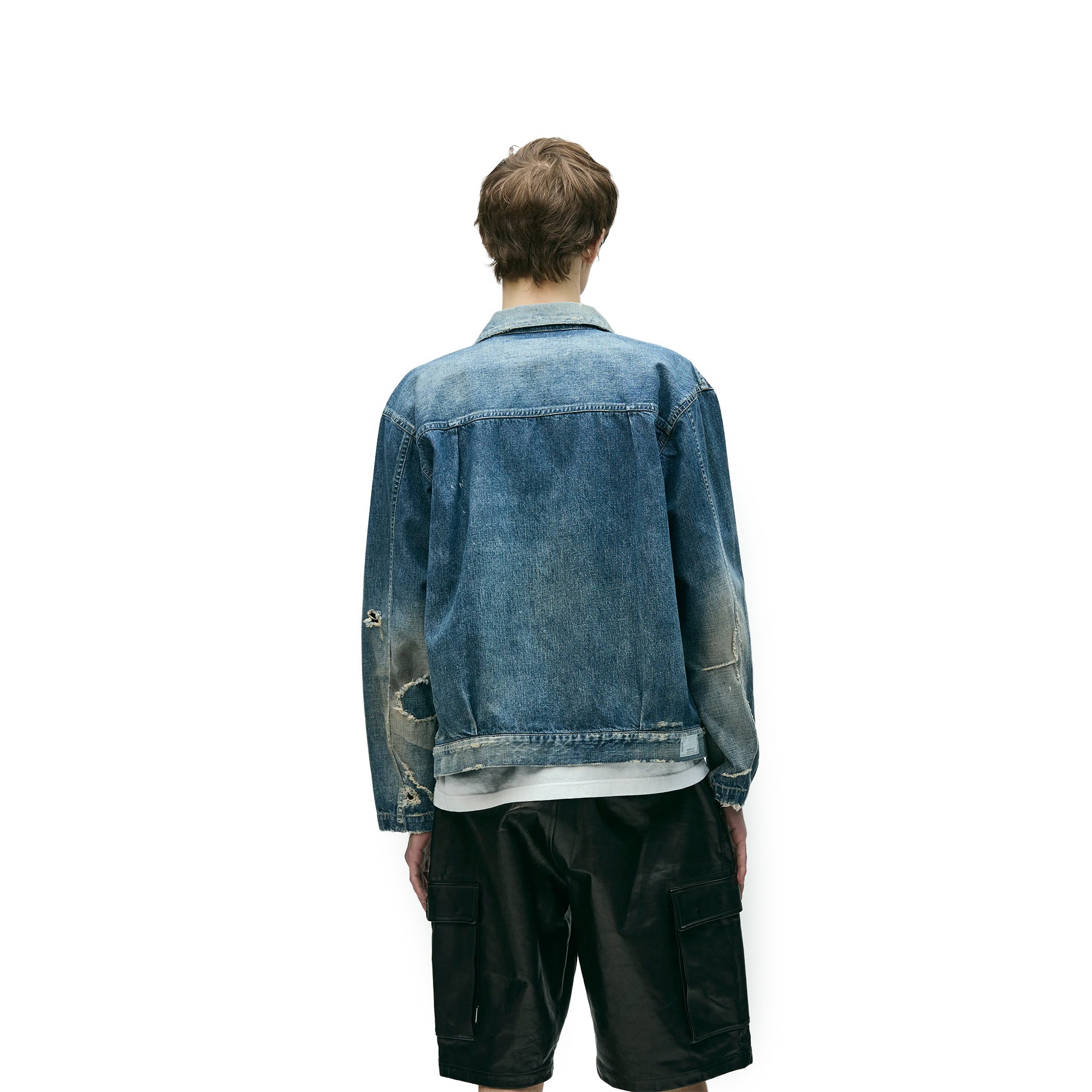 Neighborhood Savage LW Denim Zip Jacket 'Indigo' - ROOTED