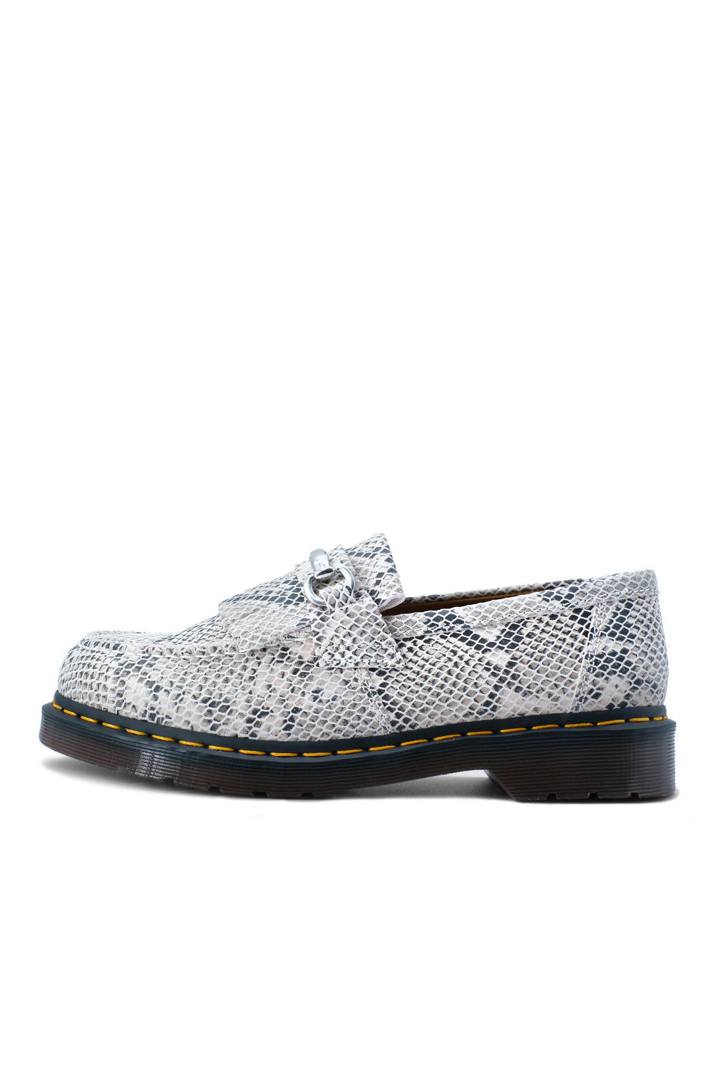 Dr Martens Adrian 'Black/White Snake' - ROOTED