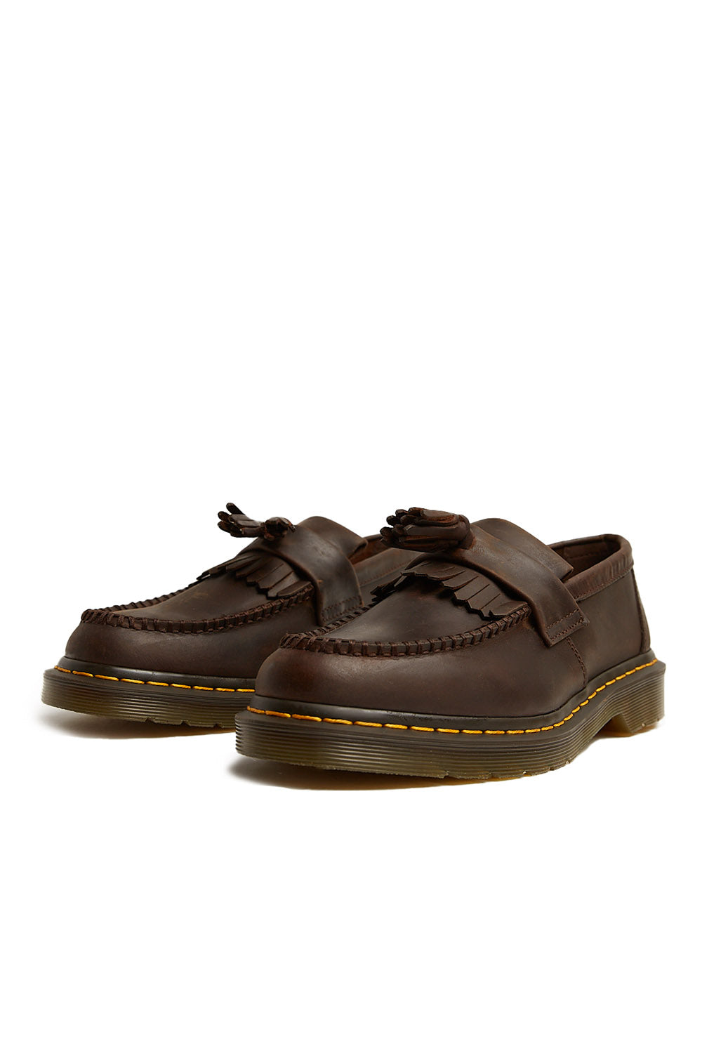 Dr Martens Adrian Crazy Horse 'Dark Brown' - ROOTED