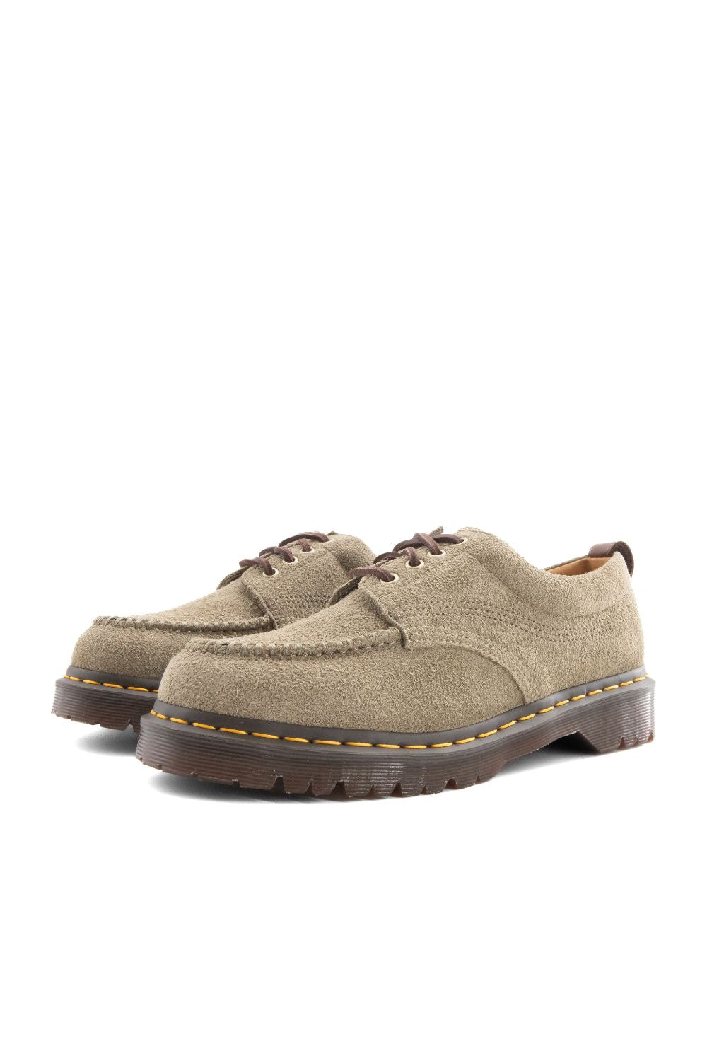 Dr Martens Lowell 'Olive Hairy Suede' - ROOTED