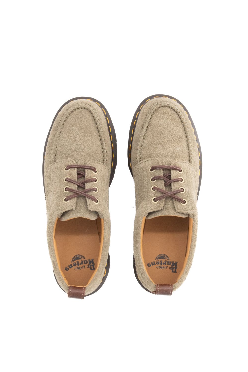 Dr Martens Lowell 'Olive Hairy Suede' - ROOTED