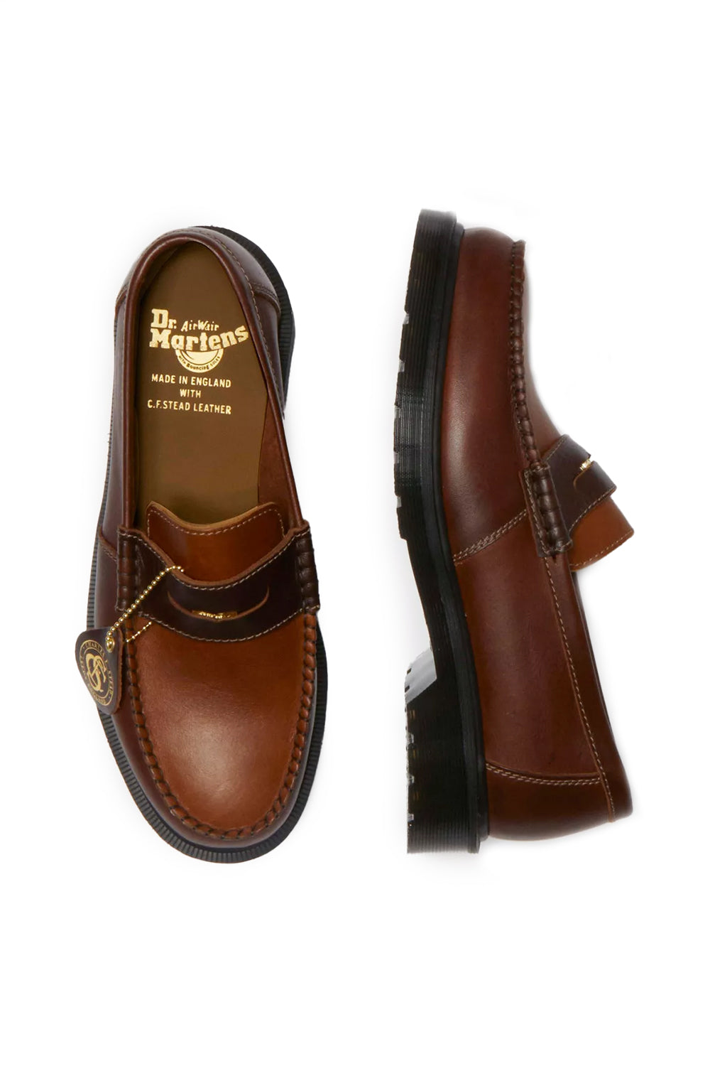 Dr Martens Classic Calf Penton 'Polo Brown/Amber' - ROOTED