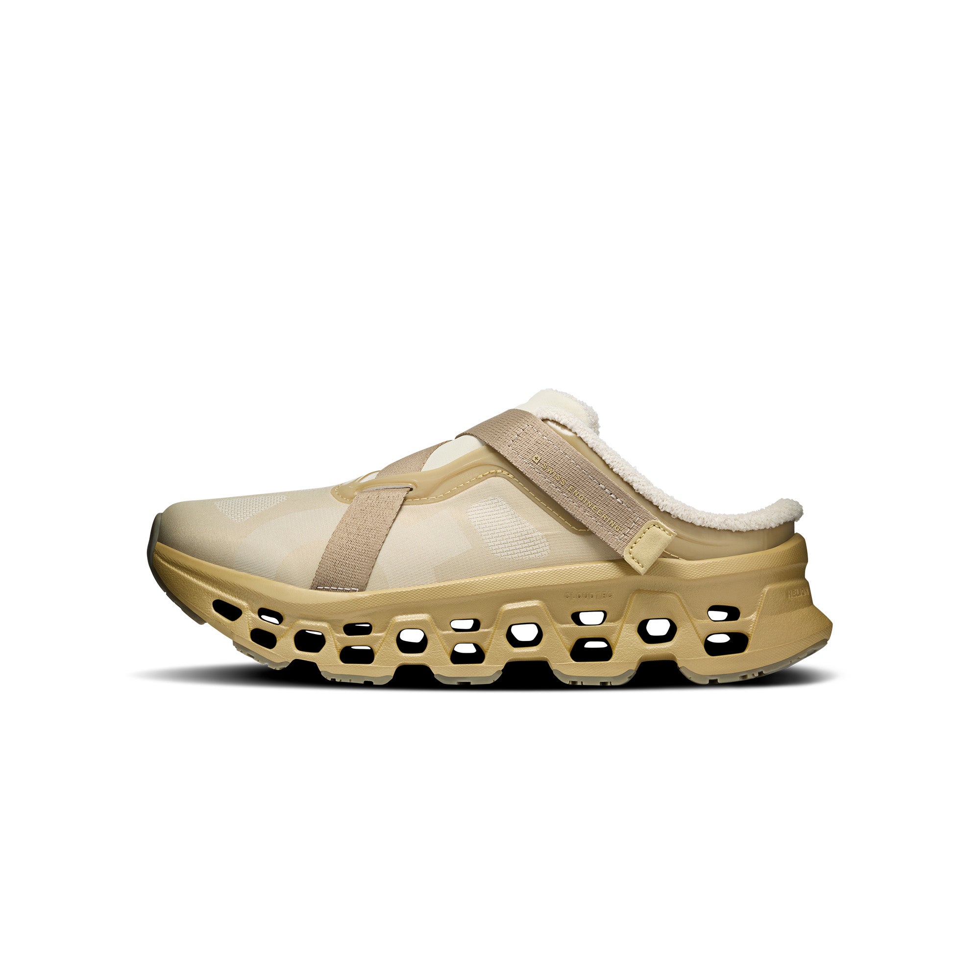 Womens On x FKA Twigs Cloudmonster 3 Mule 'Loess/Hare' - ROOTED