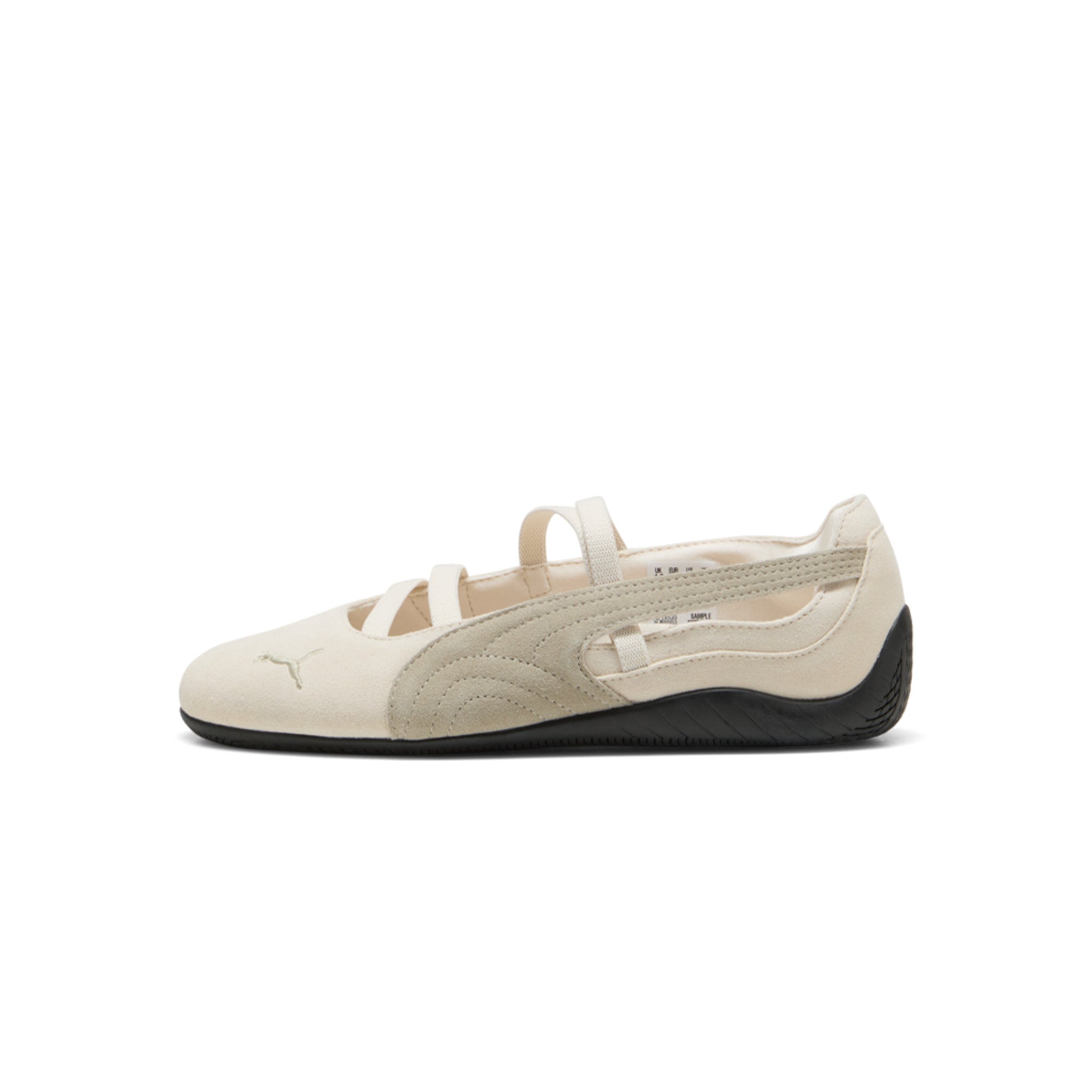 Womens Puma Speedcat Ballet SD 'Alpine White/Black' - ROOTED