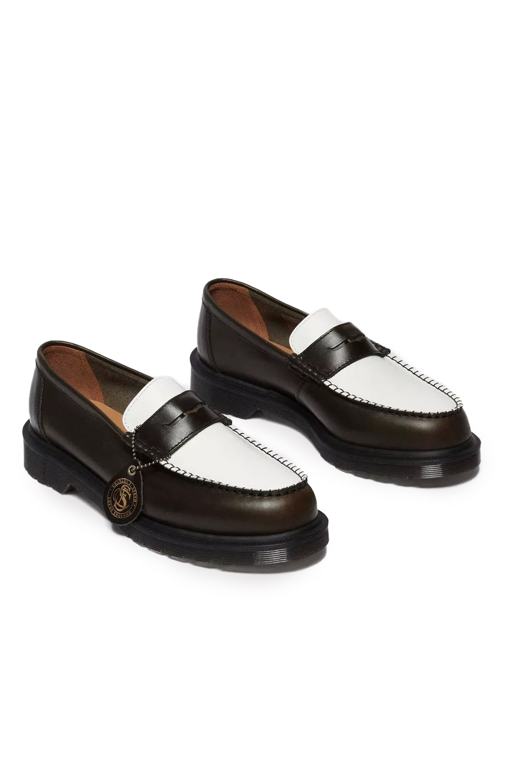 Dr Martens Classic Calf & Smooth Penton 'Olive/White' - ROOTED