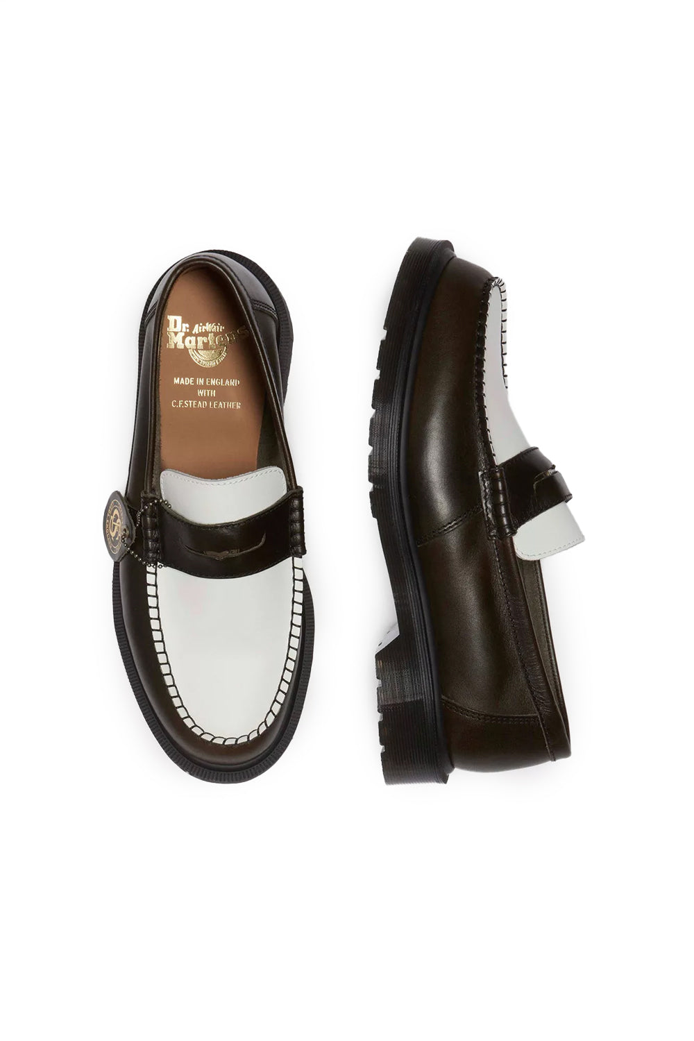 Dr Martens Classic Calf & Smooth Penton 'Olive/White' - ROOTED