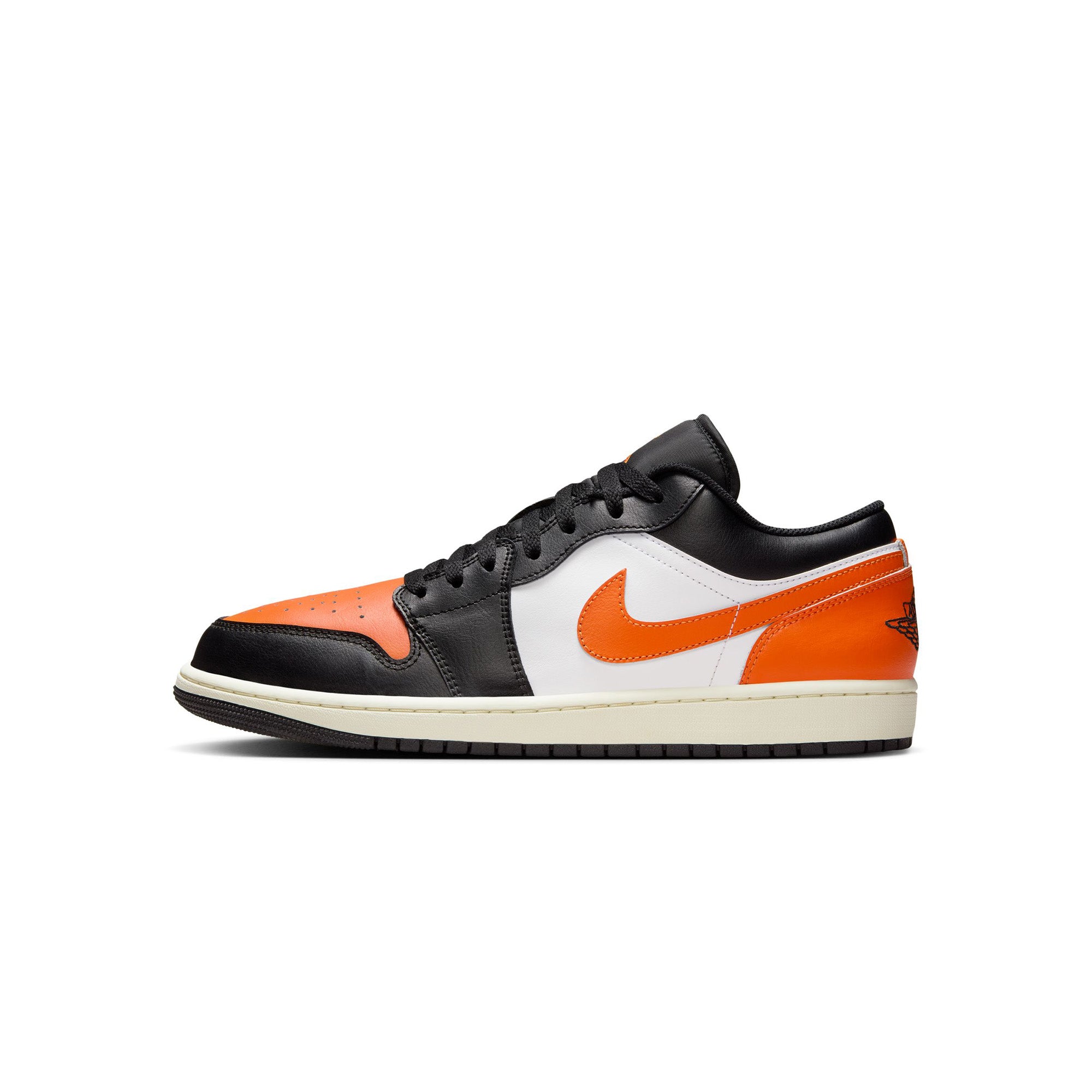 Air Jordan 1 Low 'Black/Starfish' - ROOTED