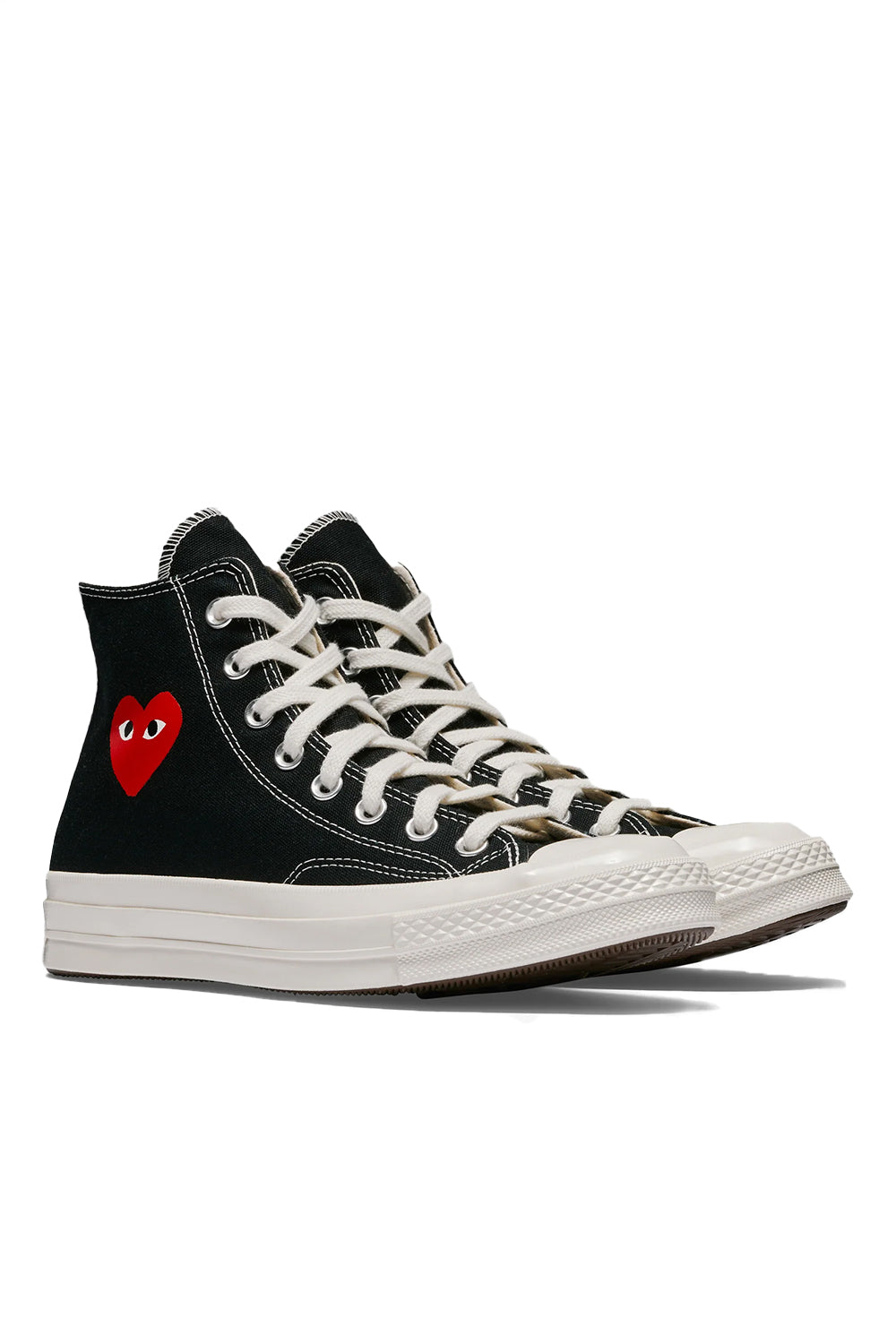 COMME des GARÇONS Play Converse Chuck 70 Small Heart 'Black' - ROOTED