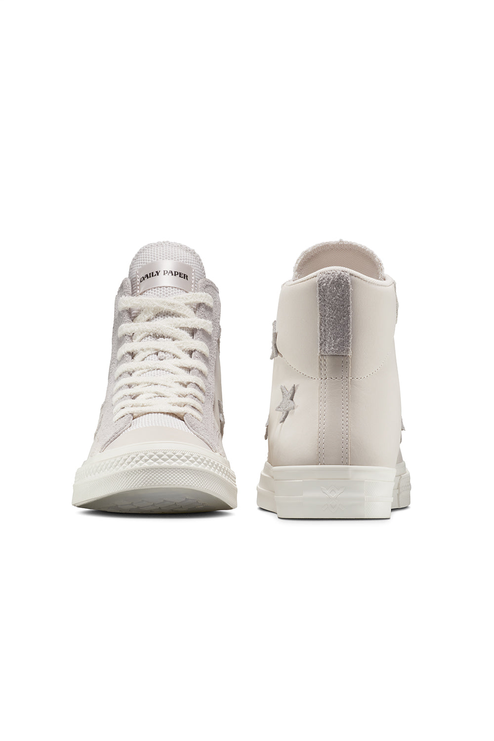 Converse x Daily Paper Star Player 76 Hi 'White Sand/Fern Green/Cyber Yellow' - ROOTED