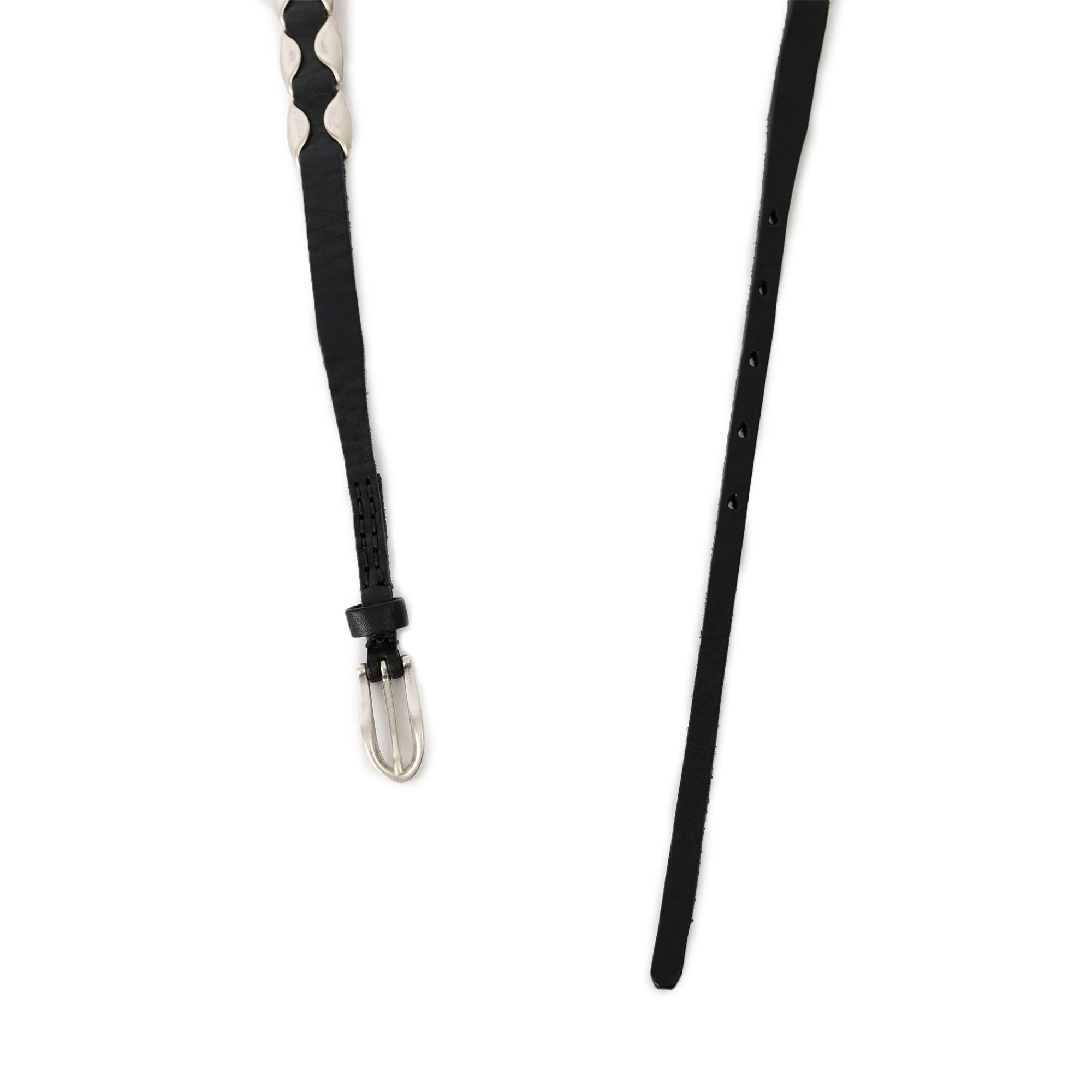 Our Legacy Billow Belt 'Oily Black' - ROOTED