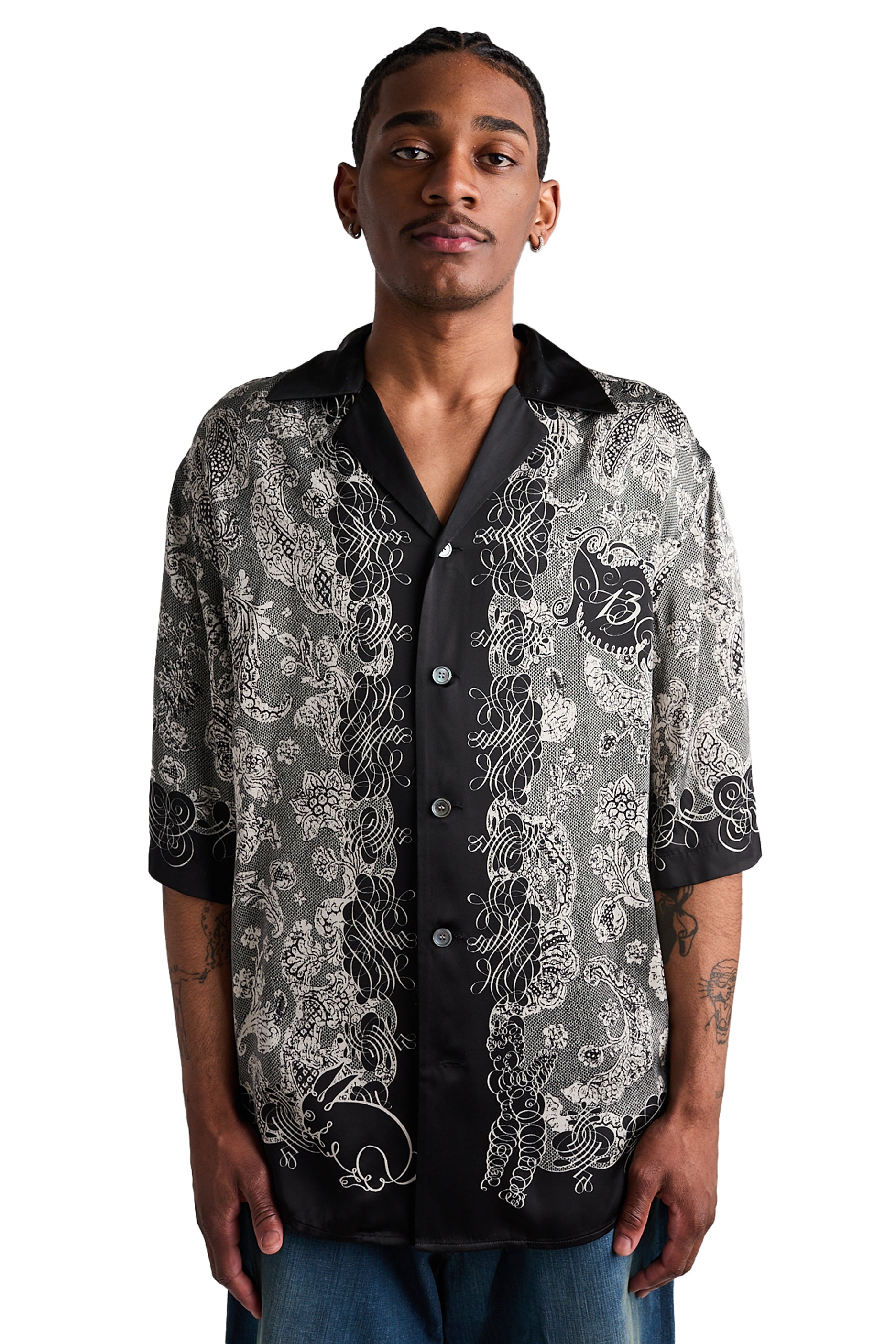 acne dress shirt Acne Studios Graphic Button up in Navy