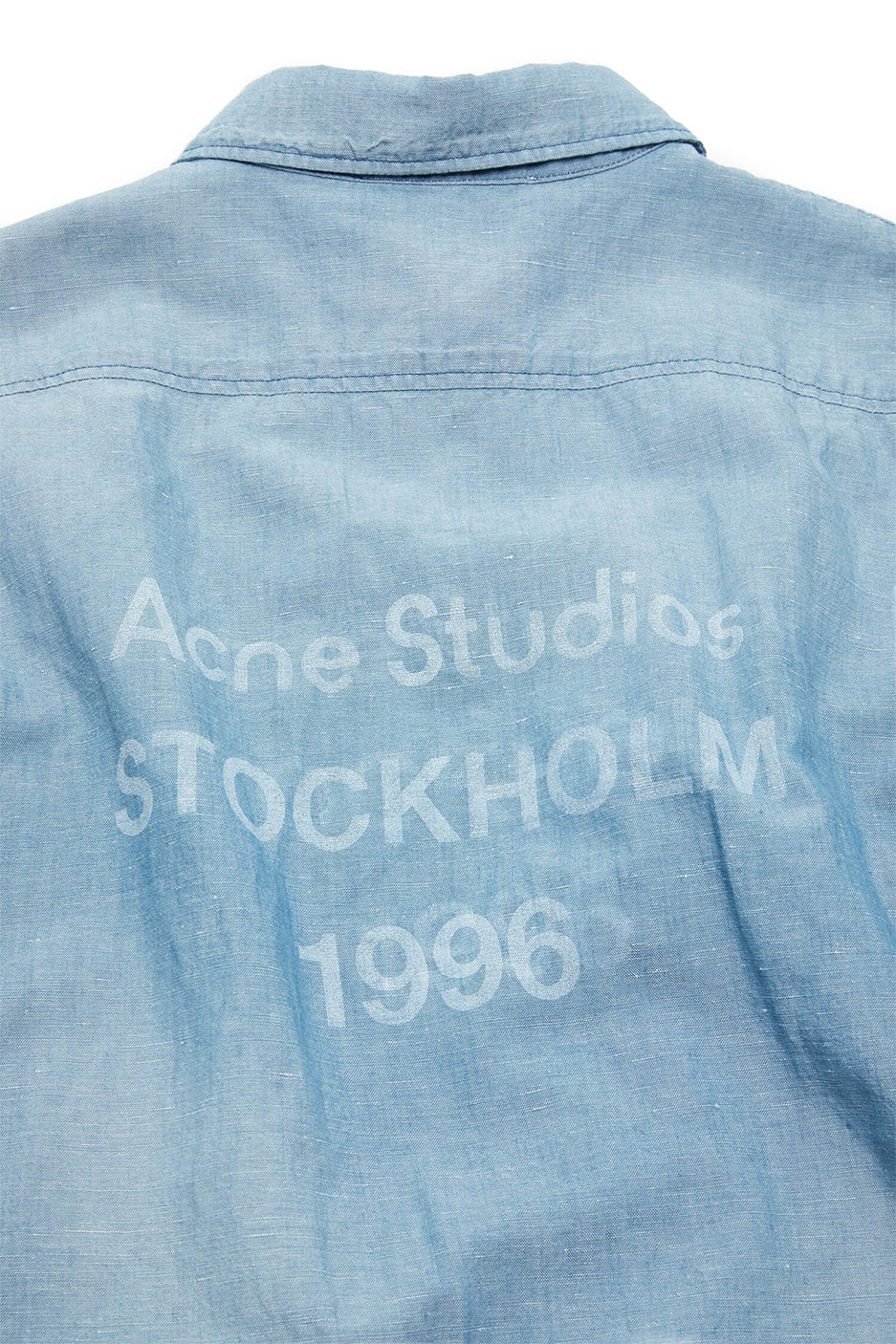 Acne Studios Chambray Shirt 'Blue' - ROOTED