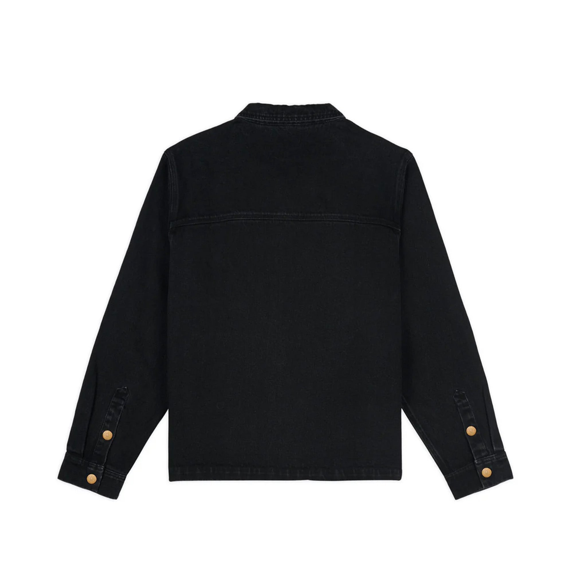 Brain Dead Denim 37 Work Shirt 'Washed Black' - ROOTED